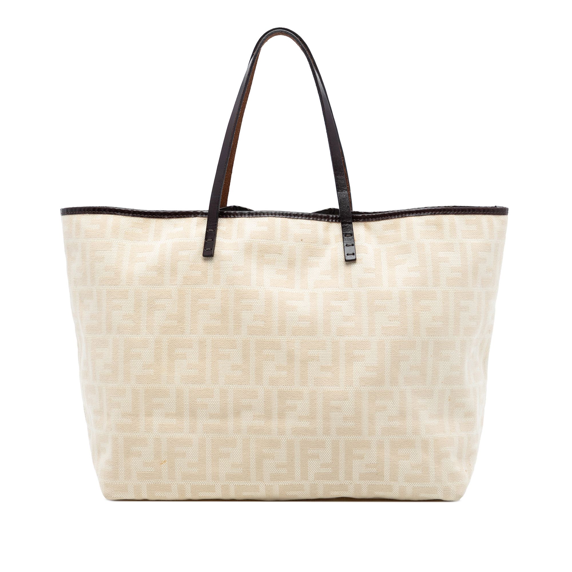 Fendi Fendi Medium Zucca Canvas Roll Tote Size ONE SIZE - 1 Thumbnail