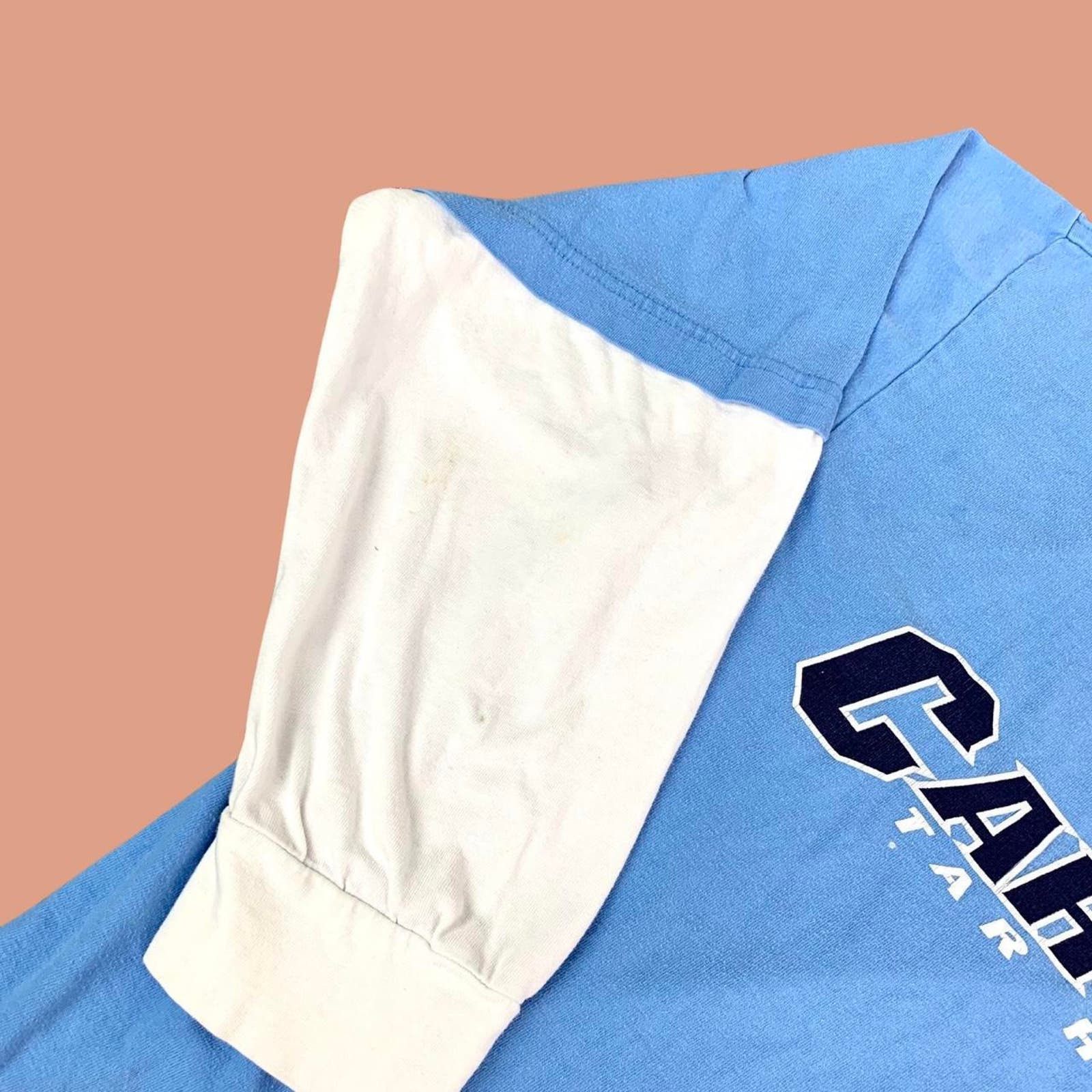 Vintage Vintage 90s Carolina Tar Heels T-shirt Size US M / EU 48-50 / 2 - 3 Thumbnail