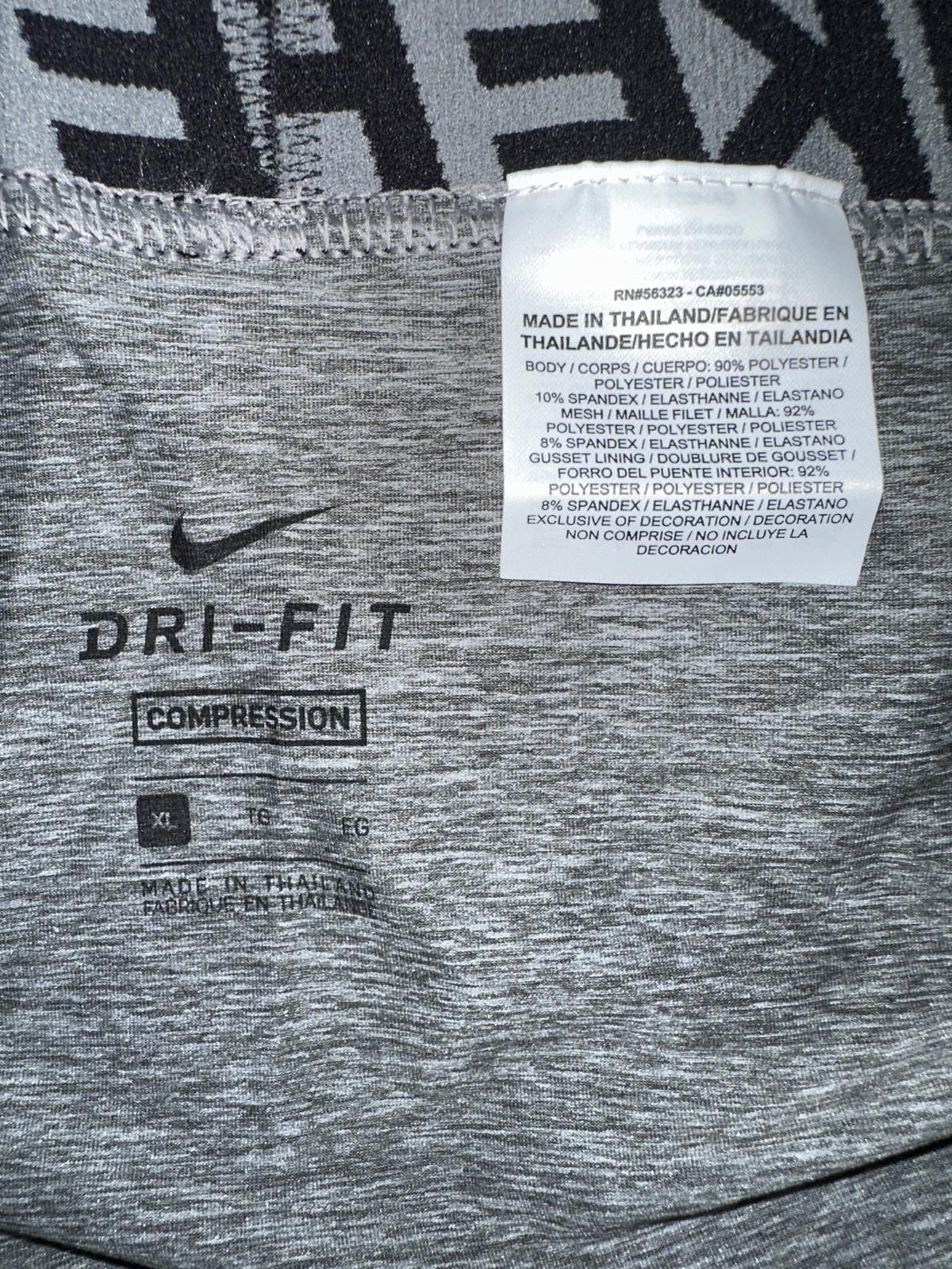 Nike Nike Pro Cool Training Compression Grey Shorts 2016 Size US 36 / EU 52 - 6 Thumbnail