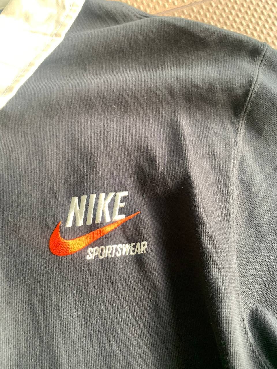 Nike × Vintage Nike Sportswear Men’s Rugby Heavy Cotton L 1/4 Zip Polo Size US L / EU 52-54 / 3 - 11 Thumbnail