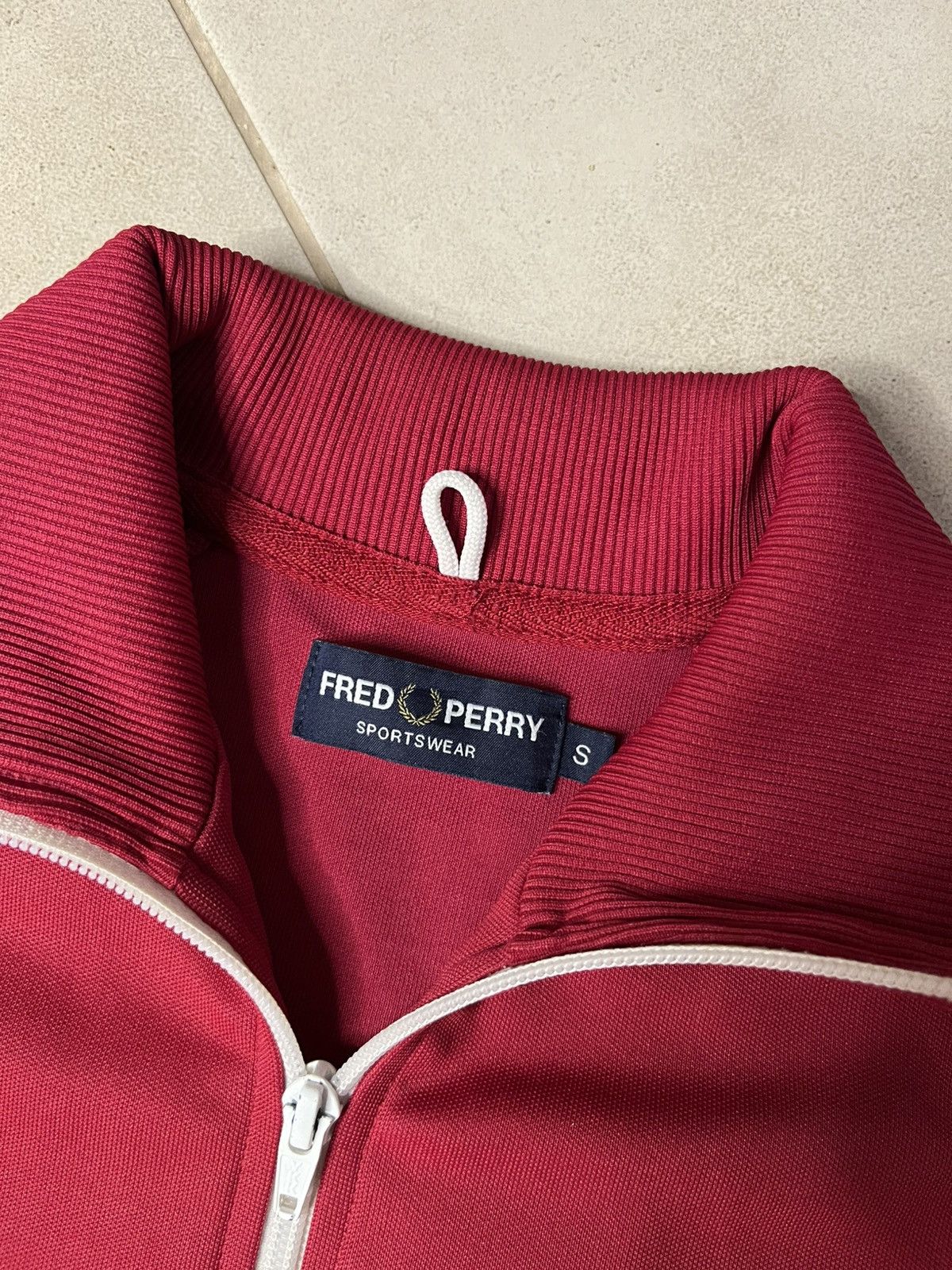 Fred Perry × Vintage Zip Up Sweatshirt Fred Perry Lampas Casual Size US S / EU 44-46 / 1 - 3 Thumbnail