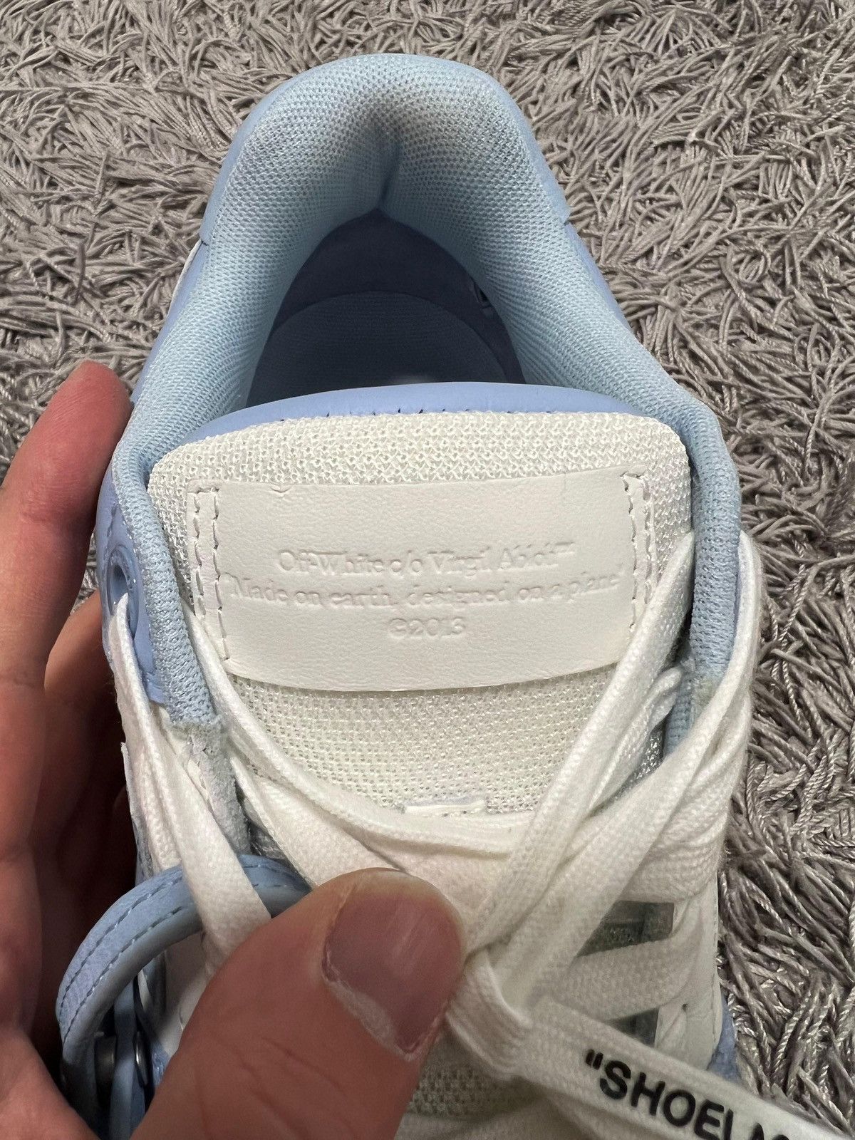 Off-White Off White Out Of Office Calf leather sneaker Size US 8.5 / EU 41-42 - 10 Thumbnail