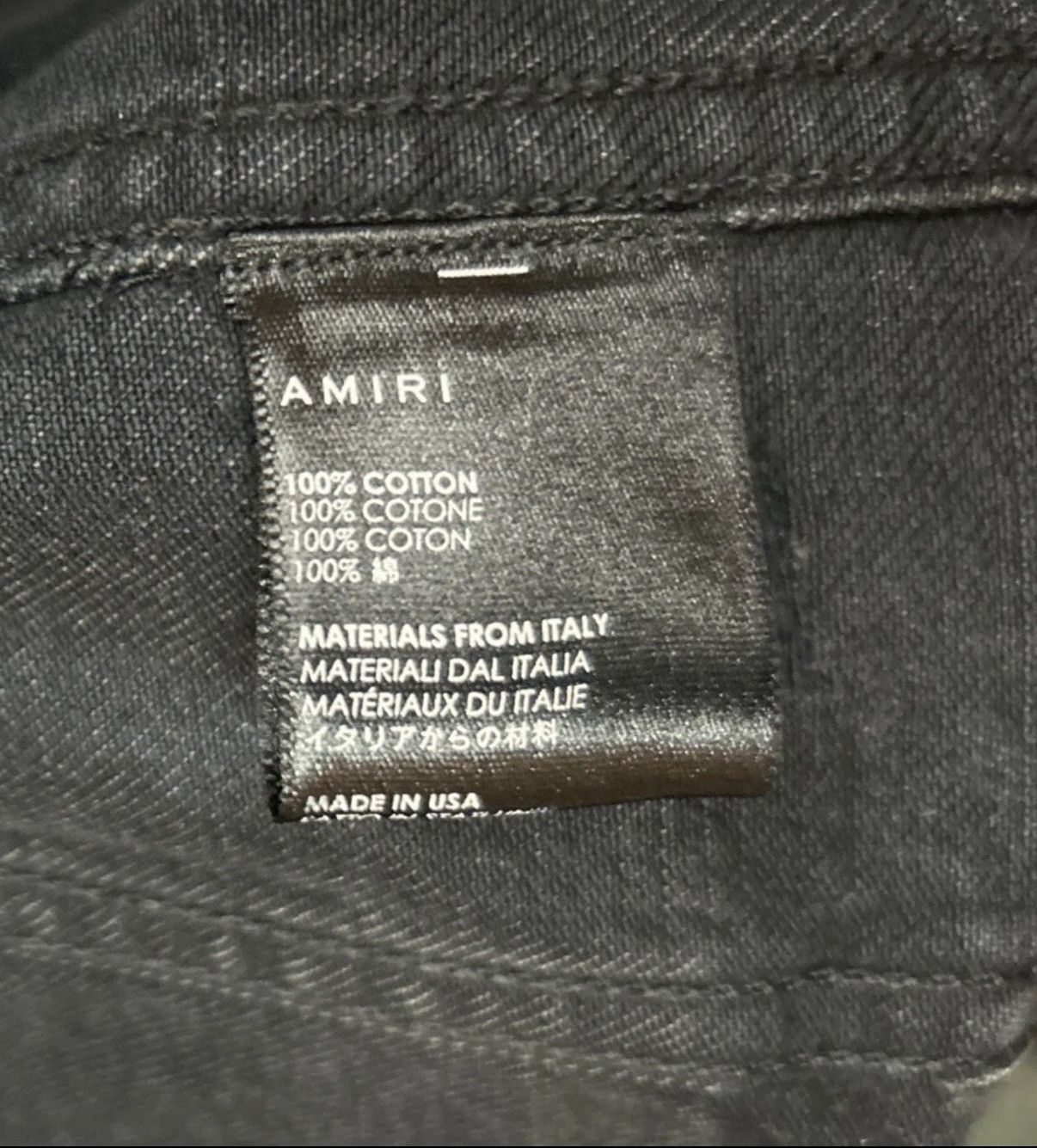 Amiri Amiri Starry Sky Wolf Jacket Size US S / EU 44-46 / 1 - 11 Thumbnail