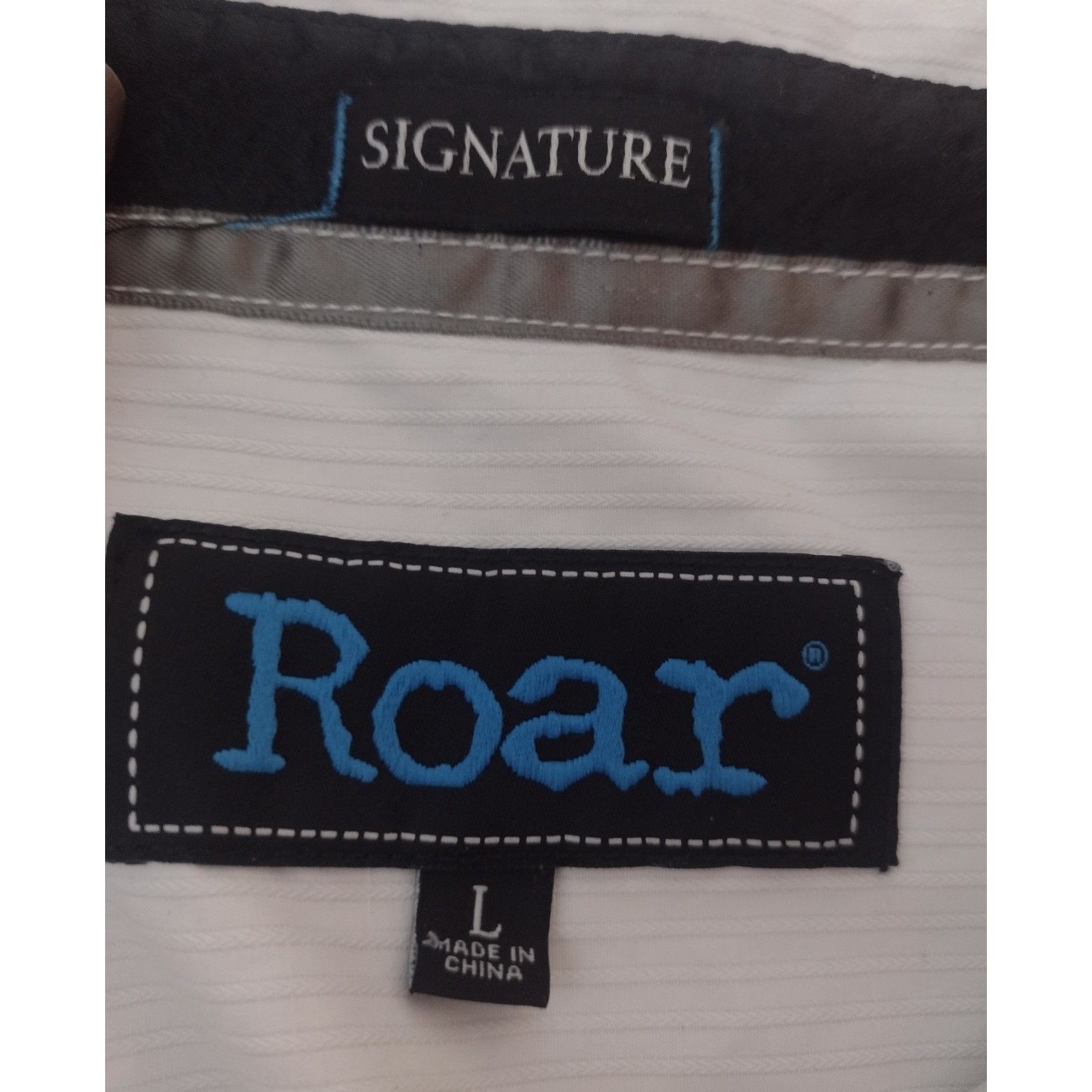Roar Roar Signature Men's Ribbed Button Shirt Size L Whip Stitch Size US L / EU 52-54 / 3 - 6 Thumbnail