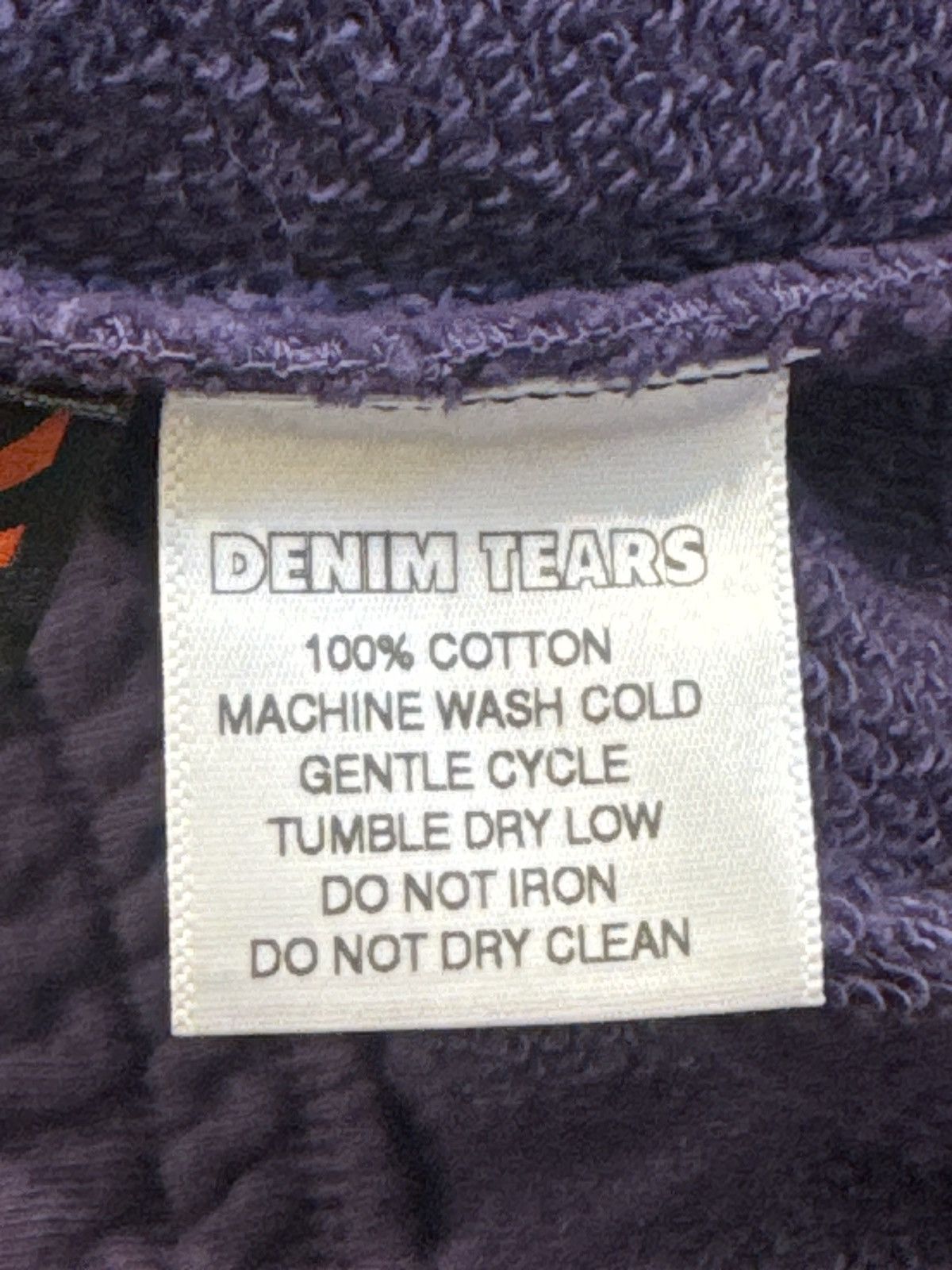 DENIM TEARS Denim Tears ADG Sweatshorts in Washed Purple Size US 30 / EU 46 - 5 Thumbnail