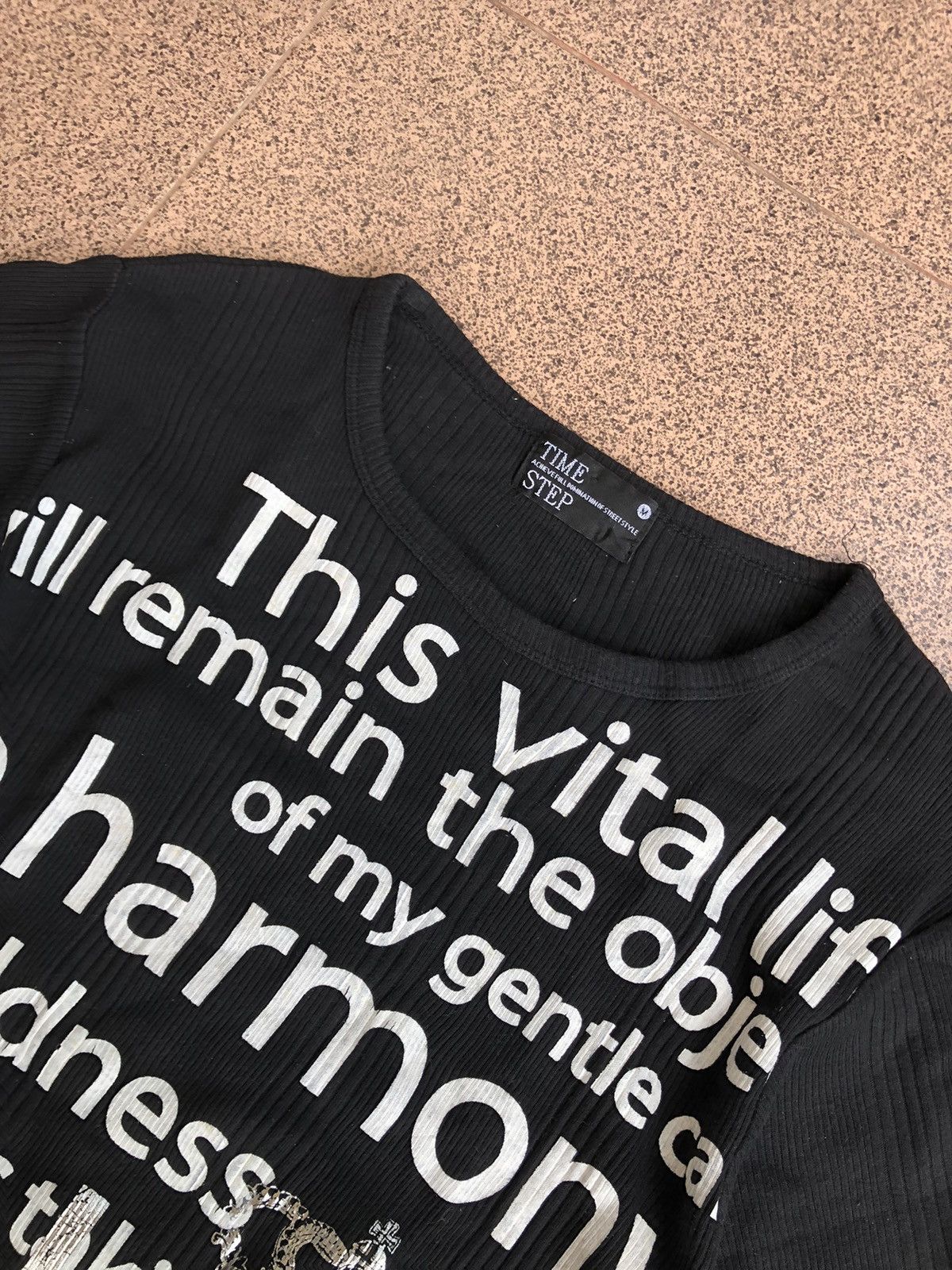 Japanese Brand Time Step Words Poem shirt Size US M / EU 48-50 / 2 - 4 Thumbnail