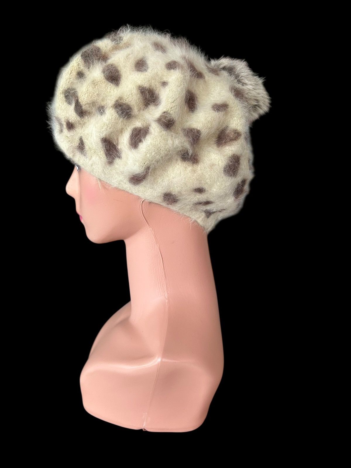Kapital Leopard Japanese Style Faux Fur Hats Size ONE SIZE - 3 Thumbnail