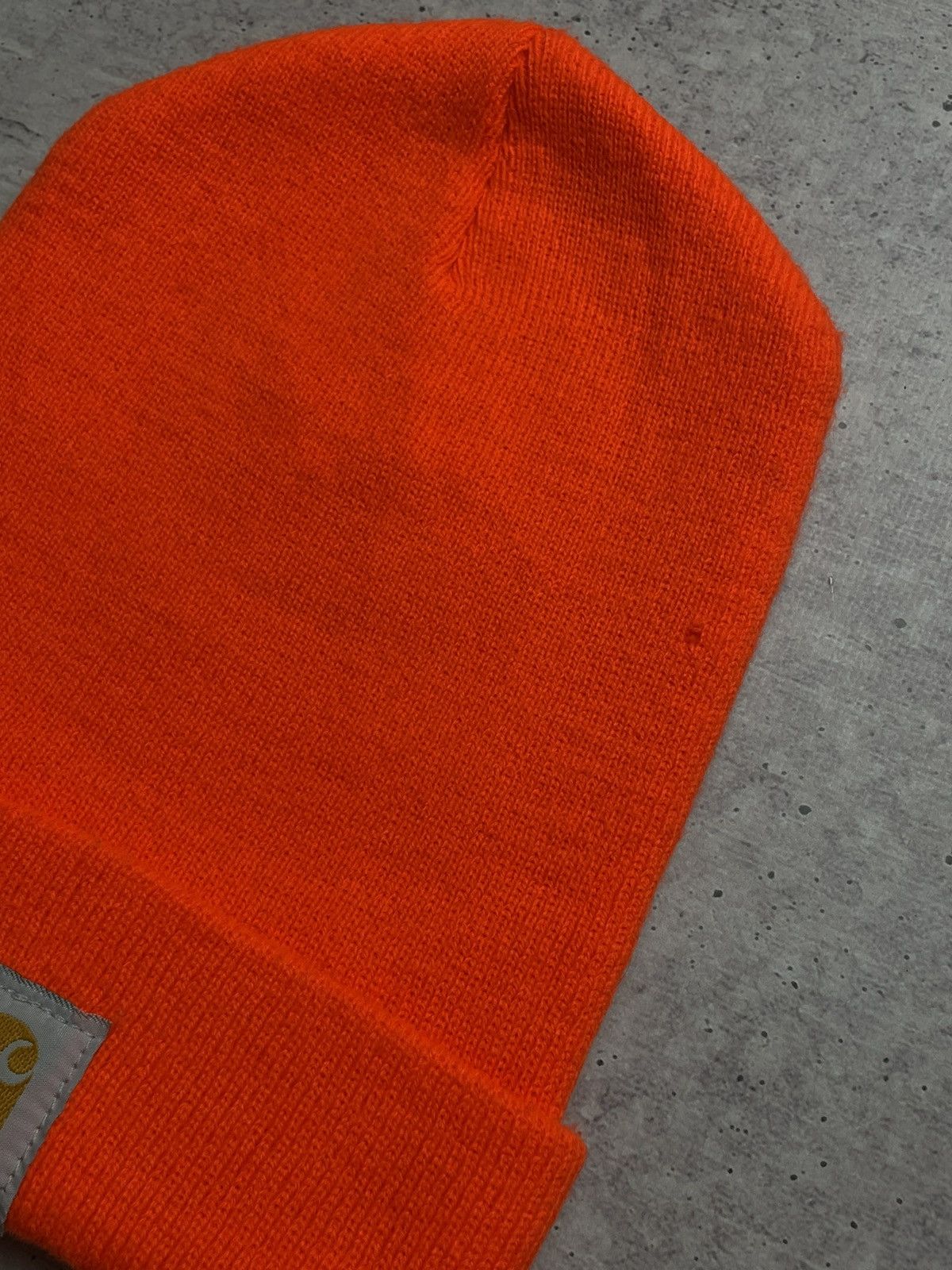 Carhartt × Vintage 🍊Orange Carhartt beanie hat Size ONE SIZE - 3 Thumbnail