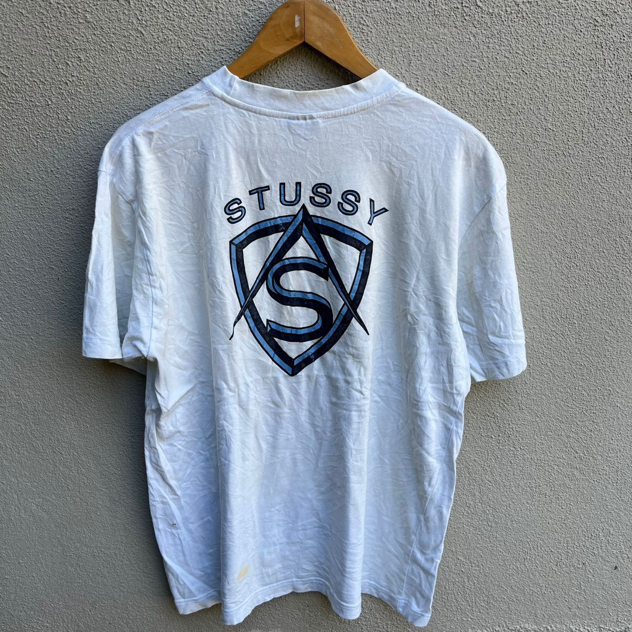 Stussy Vintage rare 90s STUSSY masonic logo Size US L / EU 52-54 / 3 - 3 Thumbnail