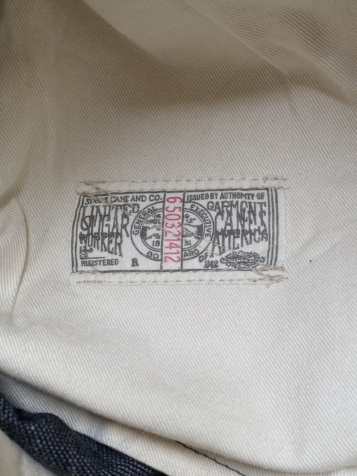 CAT'S PAW Vintage Cat's Paw Sugar Cane Workwear Pants Size US 34 / EU 50 - 17 Thumbnail