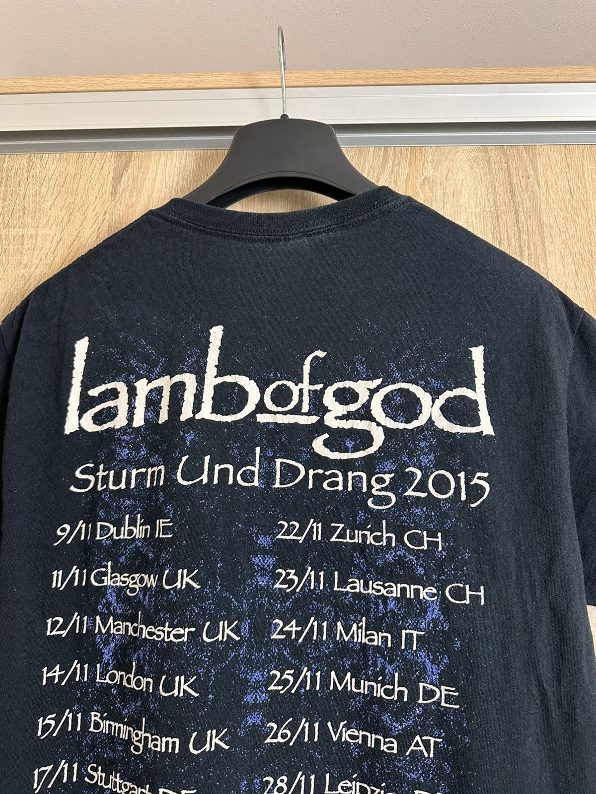 Band Tees 🔥 Lamb Of God Summer 2015 2-SIDED Merch Metal Band T-Shirt Size US M / EU 48-50 / 2 - 5 Thumbnail