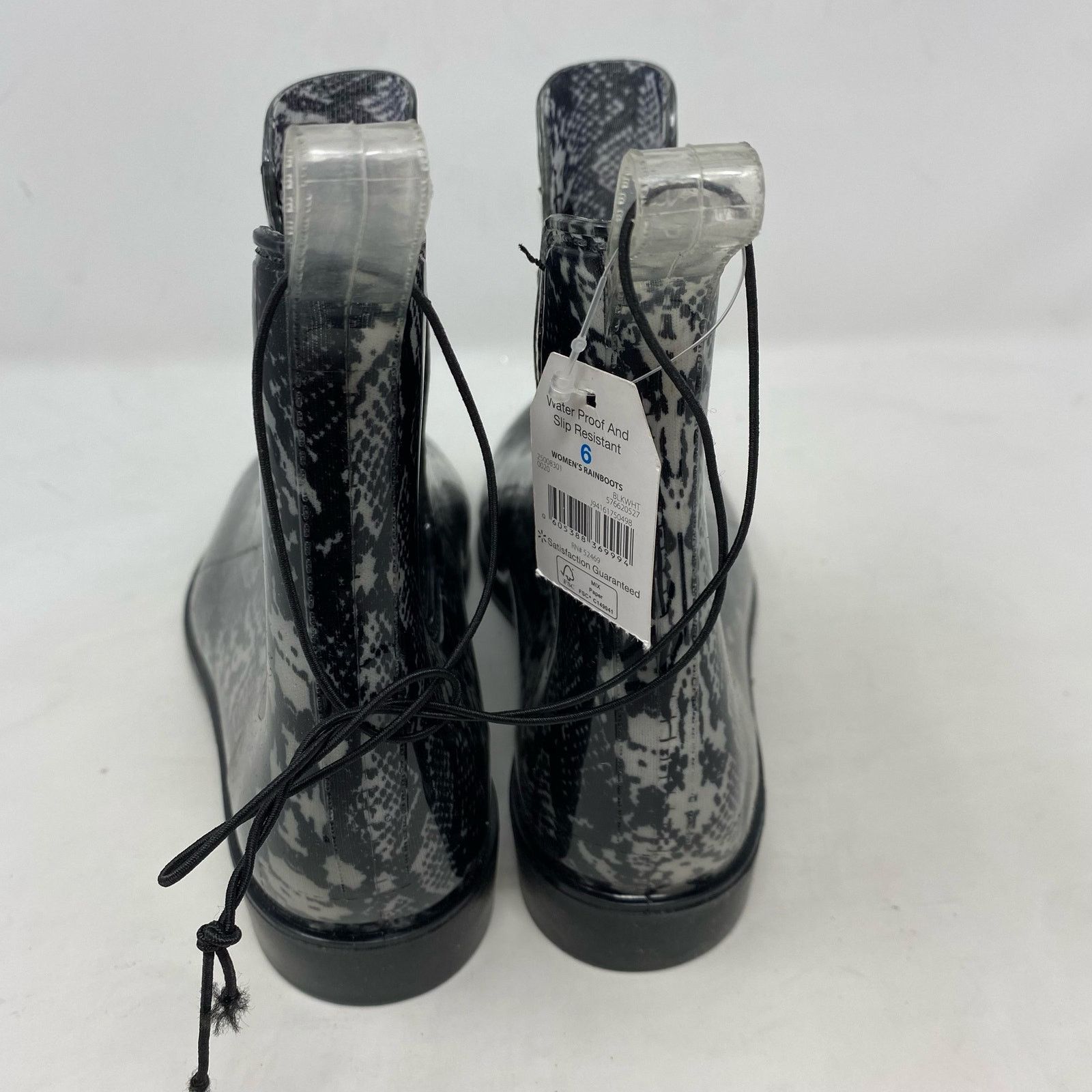 Other Time and Tru Snake print Ankle Rain Boot Womens Size 6 Size US 6 / IT 36 - 6 Thumbnail