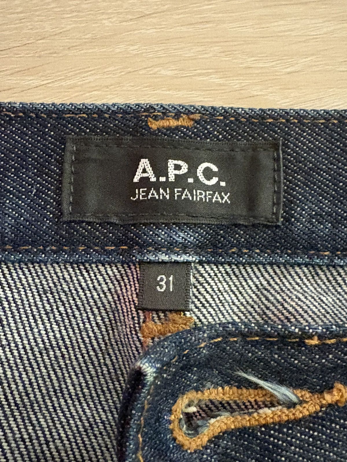 A.P.C. APC fairfax jeans Size US 31 - 3 Thumbnail
