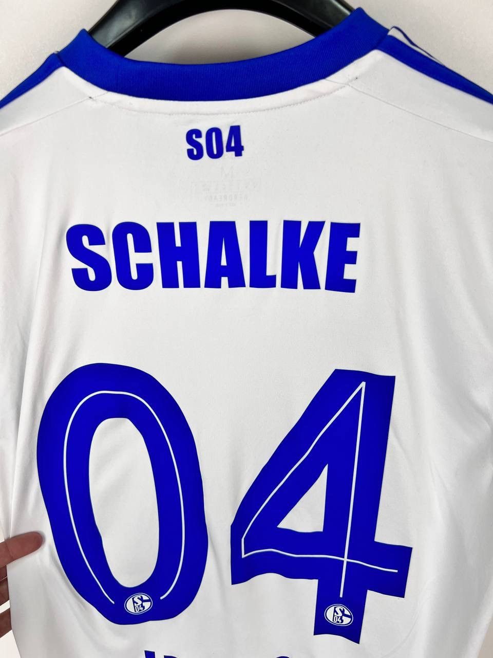 Vintage Schalke 04 Adidas Lennart jersey t-shirts size M Size US M / EU 48-50 / 2 - 13 Thumbnail