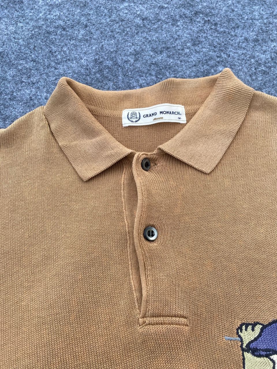 Mizuno Vintage Grand Monarch Mizuno Knitwear Cardigan Size US M / EU 48-50 / 2 - 6 Thumbnail