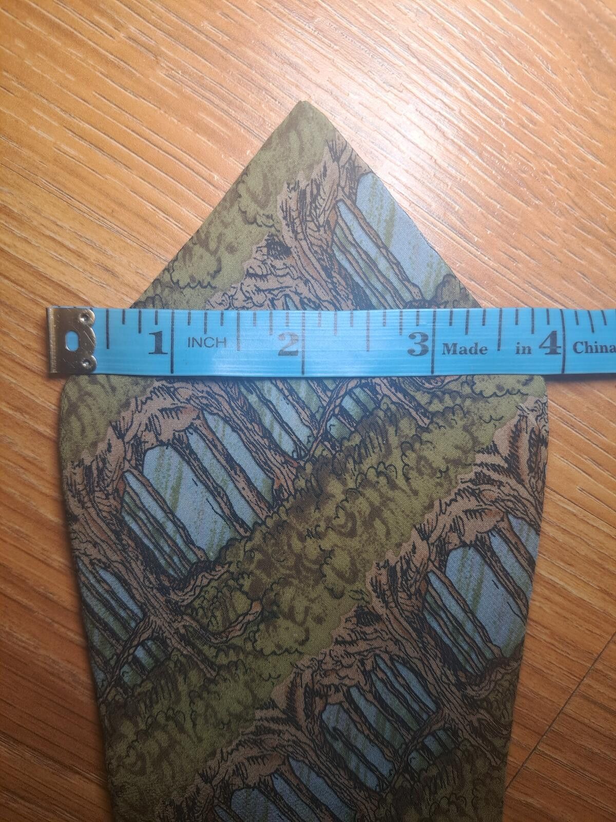 Other VINTAGE Jerry Garcia Silk Tie Green Wide Made in USA Size ONE SIZE - 7 Thumbnail
