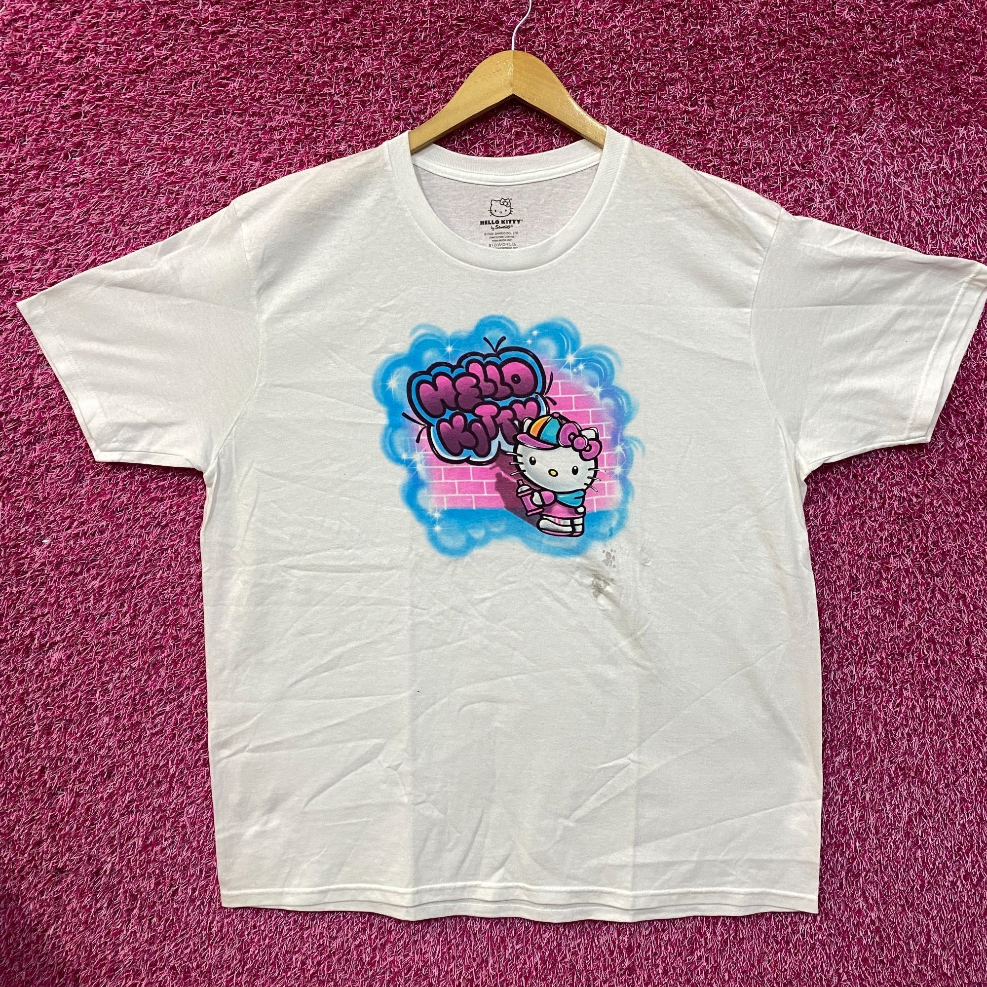 Other Sanrio Hello Kitty Graffiti Art T-Shirt 2XL Size XXL / US 16-18 / IT 52-54 - 1 Thumbnail