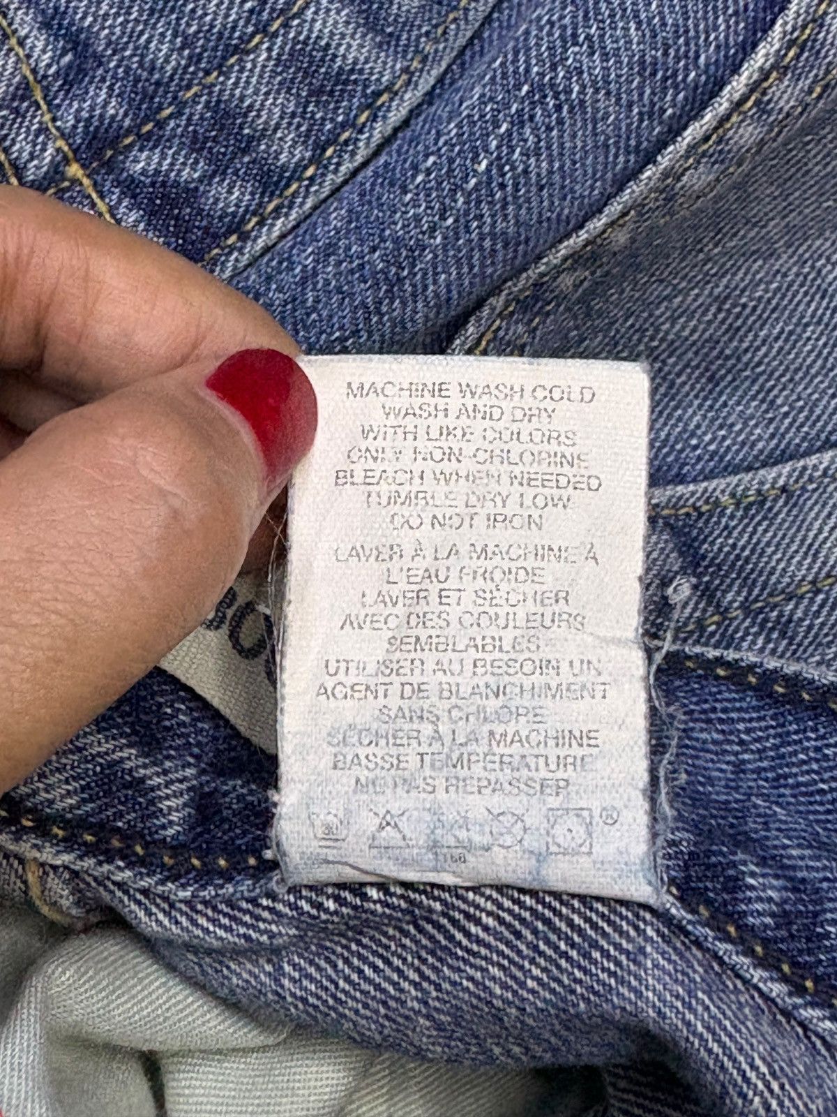 Gap Vintage Gap Faded Wash Distressed Flare Bootcut Jeans Size US 36 / EU 52 - 11 Thumbnail