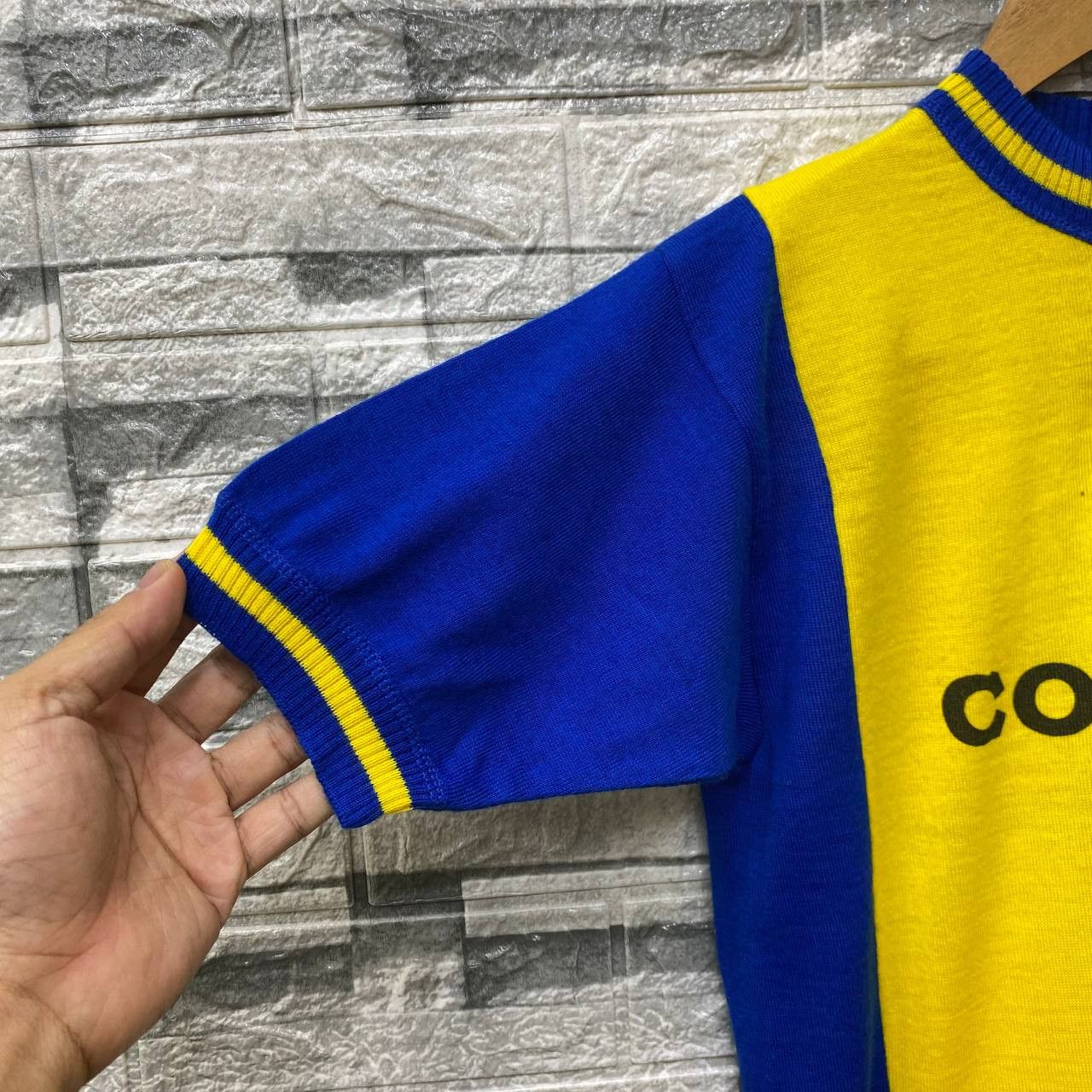Vintage VINTAGE 70s COLNER (By Colnago)Acrilic Cycling Jersey Italy Size US M / EU 48-50 / 2 - 4 Thumbnail