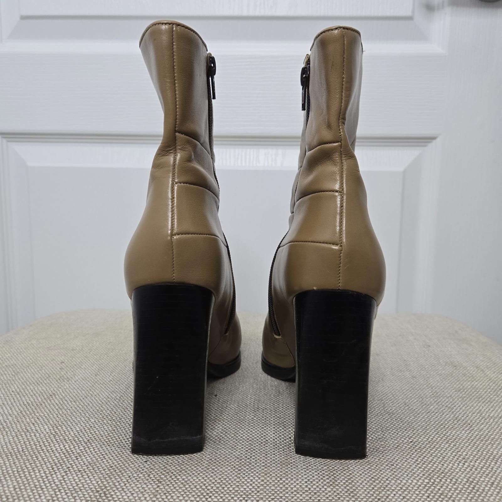 Aldo Y2K Aldo Booties Leather Square Toe Size US 8 / IT 38 - 7 Thumbnail