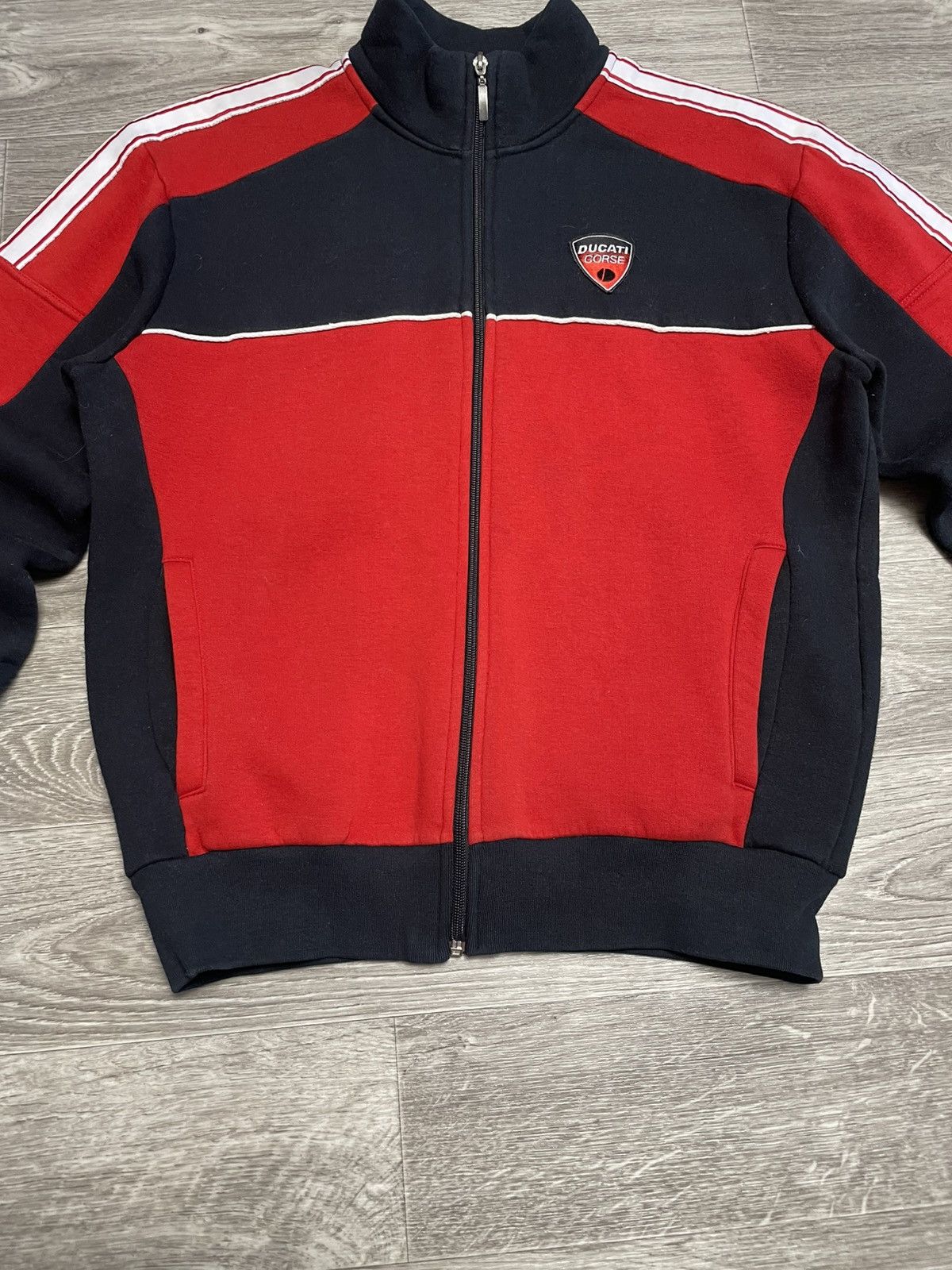 Ducati Vintage Ducati Corse Racing Team Zip Jacket Size US M / EU 48-50 / 2 - 4 Thumbnail