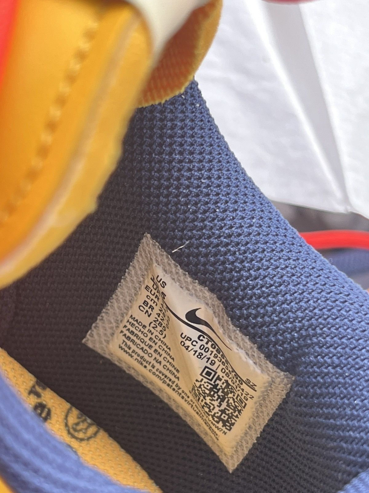 Nike × Off-White Nike Dunk Low x OFF WHITE Michigan New! Size US 10.5 / EU 43-44 - 13 Thumbnail