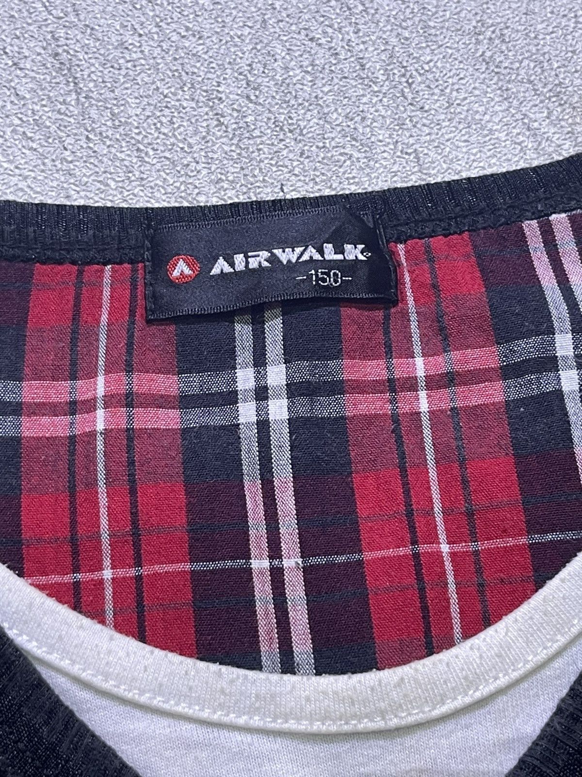 Japanese Brand Y2K AIR WALK long sleeve tshirt Size US M / EU 48-50 / 2 - 4 Thumbnail