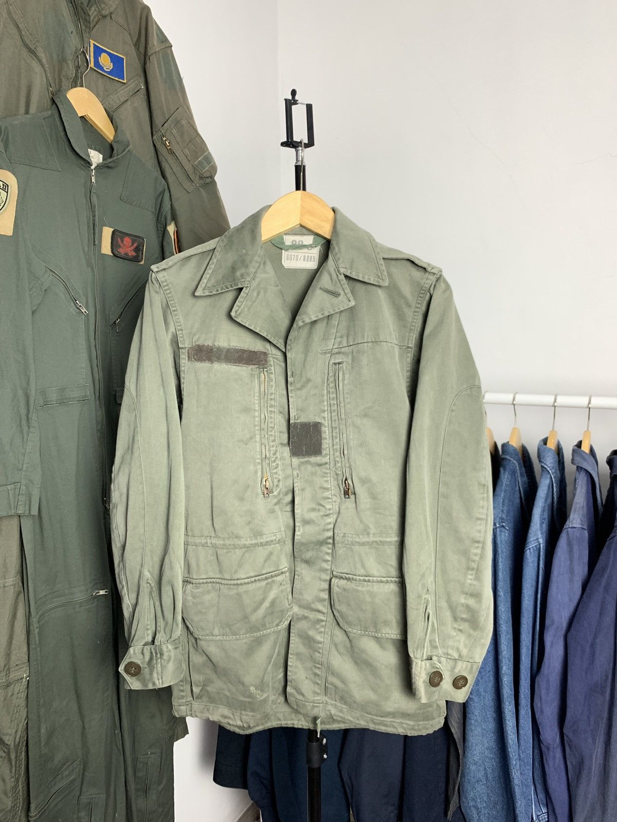 Japanese Brand Vintage French workwear military jacket Size US S / EU 44-46 / 1 - 1 Thumbnail