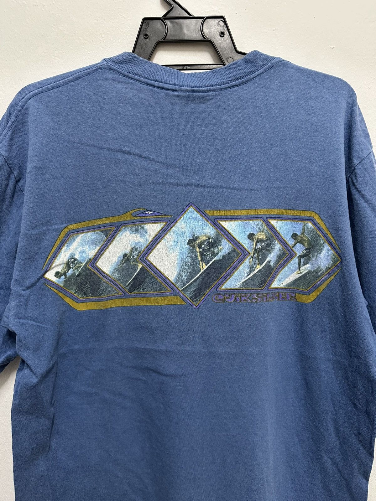Quiksilver Vintage Quiksilver Usa Made Tshirt Size US M / EU 48-50 / 2 - 7 Thumbnail