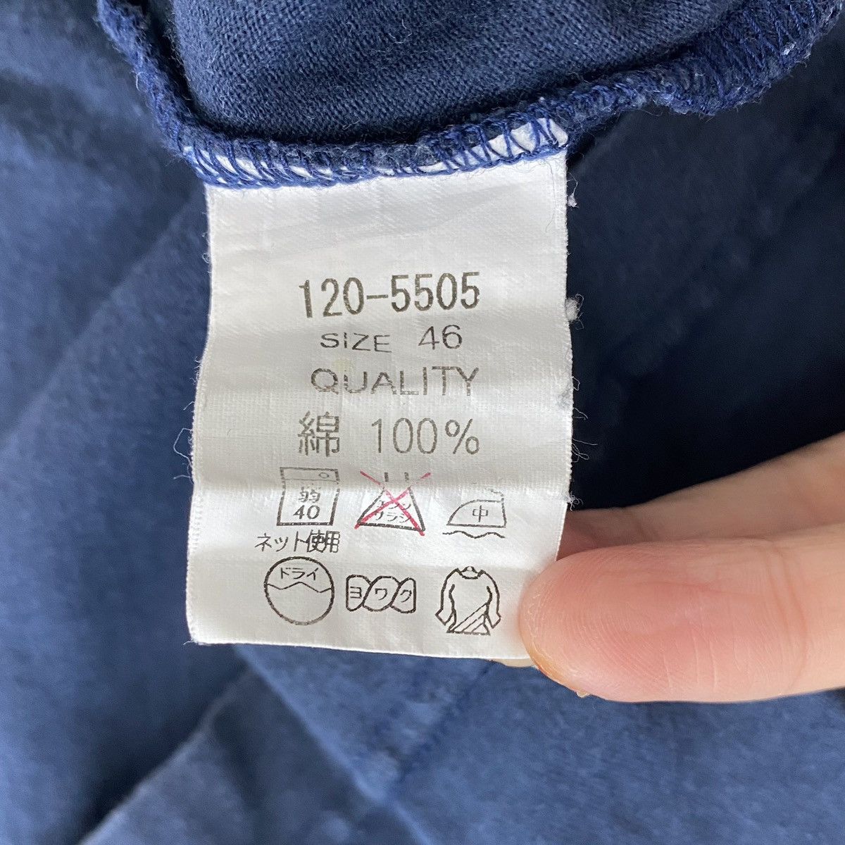 Japanese Brand LAURA FELICE MILANO Japan Brand Love Print Blue Short Sleeve Size US S / EU 44-46 / 1 - 7 Thumbnail