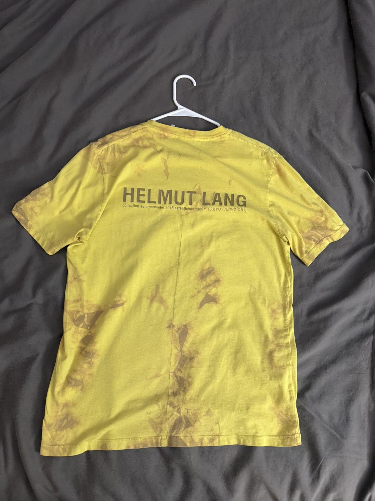 Helmut Lang Helmut Lang yellow camel tie dye Size US M / EU 48-50 / 2 - 4 Thumbnail