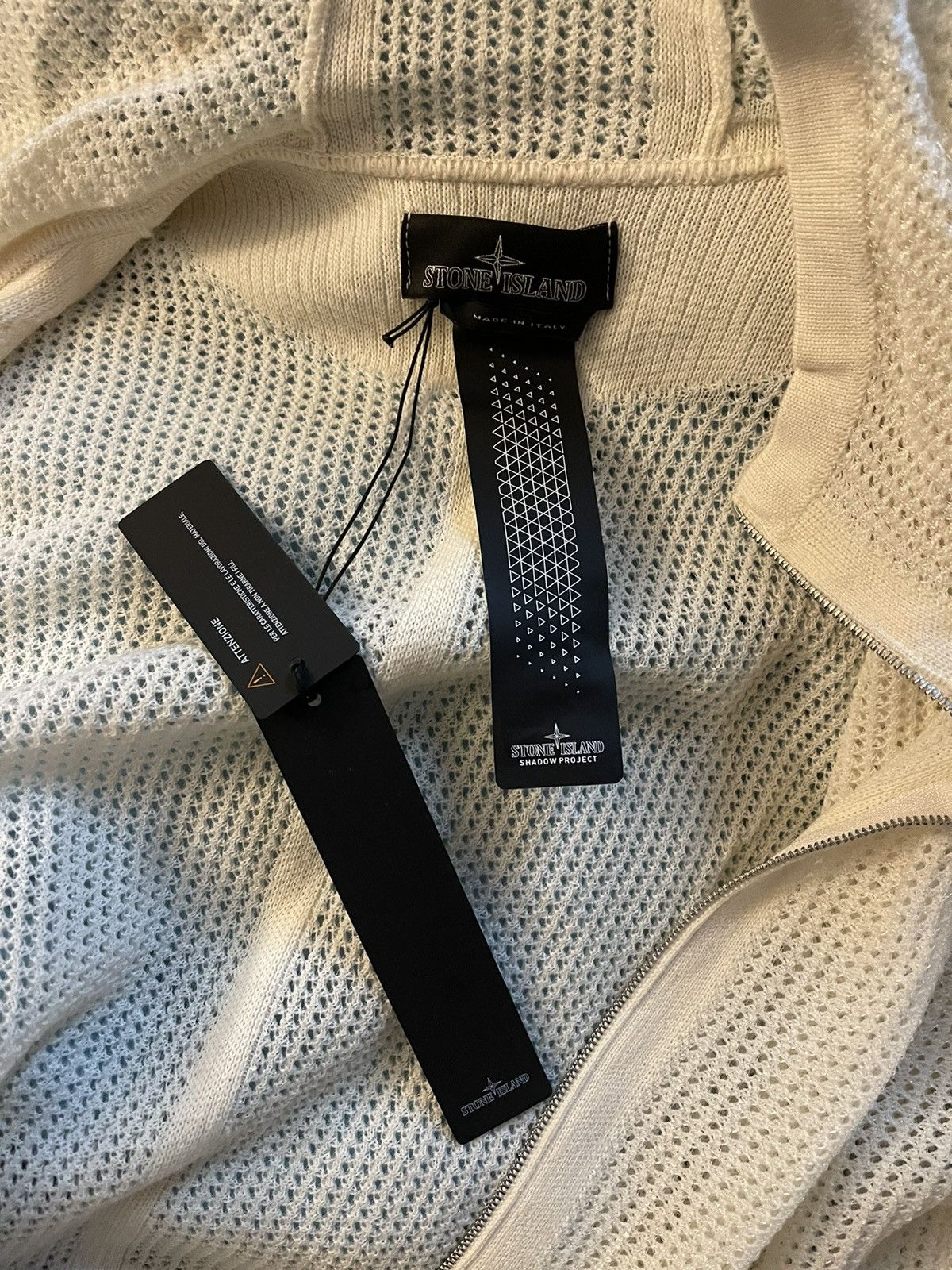 Stone Island Stone island shadow project knit mesh hooded jacket size L Size US L / EU 52-54 / 3 - 6 Thumbnail
