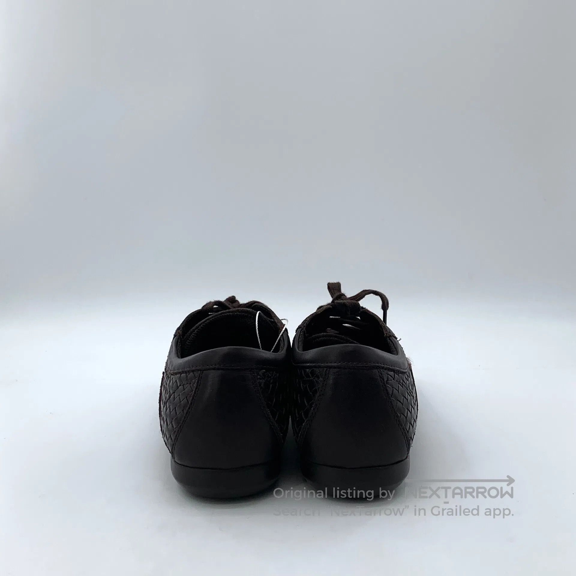 Salvatore Ferragamo Salvatore Ferragamo Dark brown woven laced casual flat loa Size US 7 / EU 40 - 4 Thumbnail