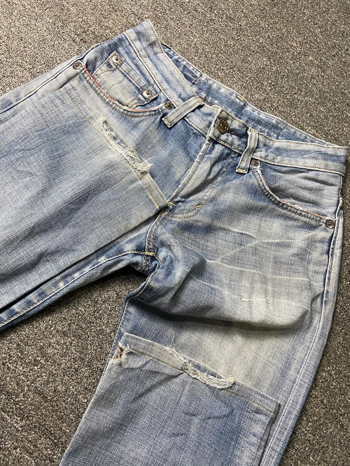 Edwin × Japanese Brand × Vintage EDWIN x BLUE TRIP Regular Fit Cut Jeans (131) Size US 31 - 8 Thumbnail