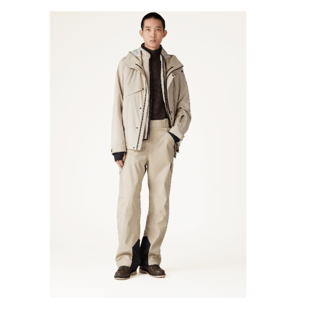 Loro Piana o1srvl11e1224 Ski Jacket in Cream Size US M / EU 48-50 / 2 - 2 Thumbnail