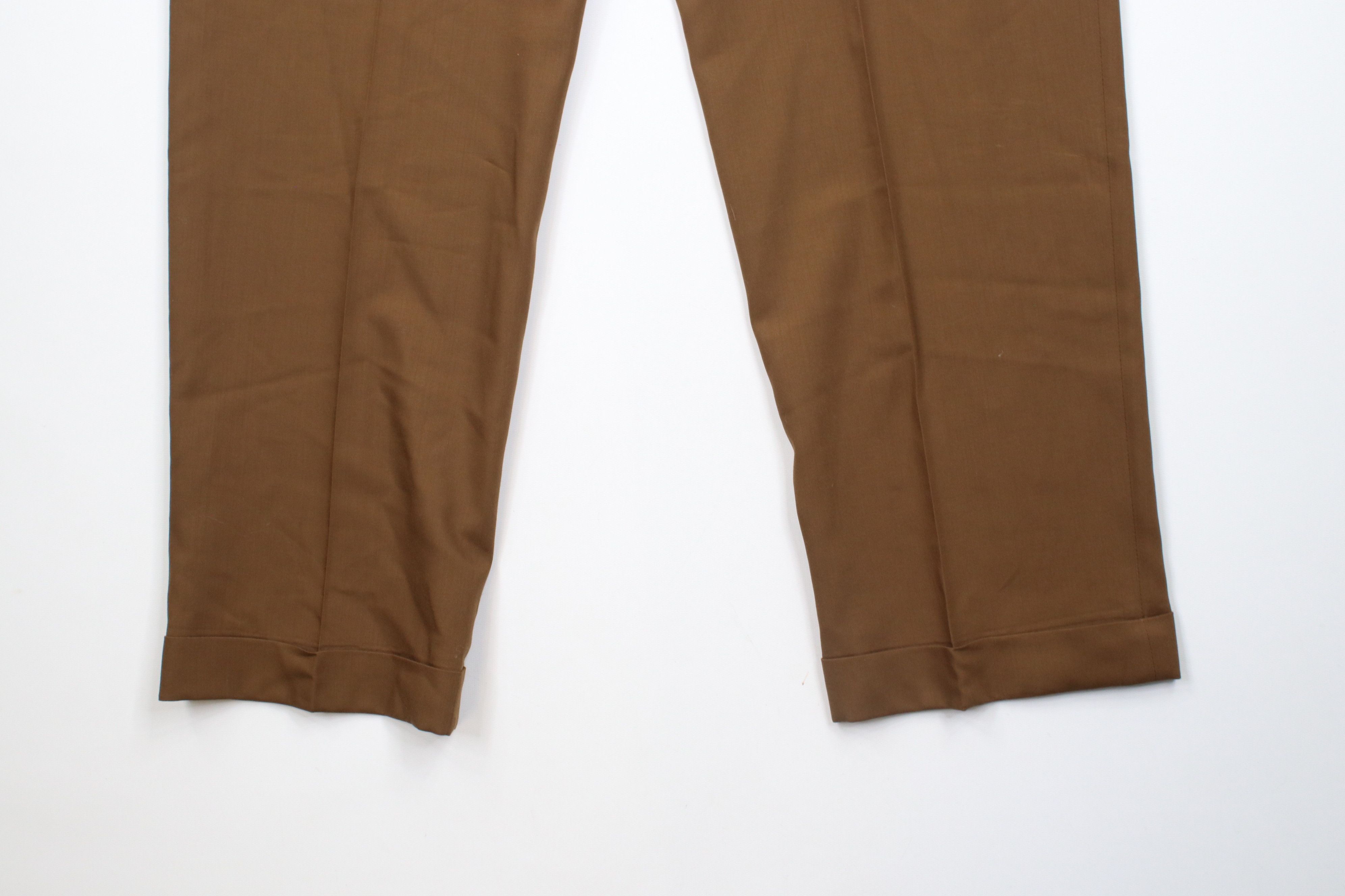 Vintage Vintage 90s Streetwear Wide Leg Super 100s Wool Chino Pants Size US 36 / EU 52 - 14 Thumbnail