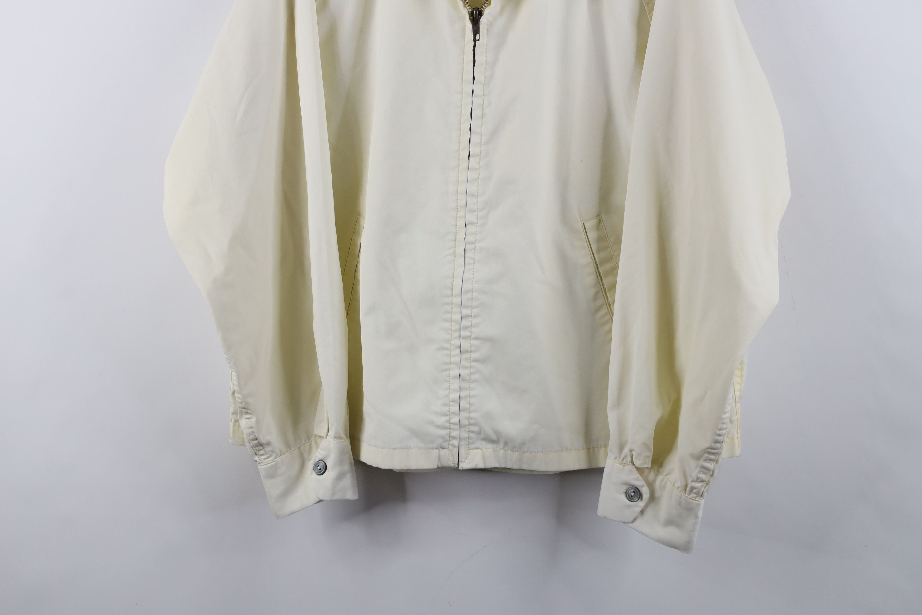 Vintage Vintage 60s 70s Streetwear Cafe Racer Bomber Jacket Cream Size US XL / EU 56 / 4 - 3 Thumbnail