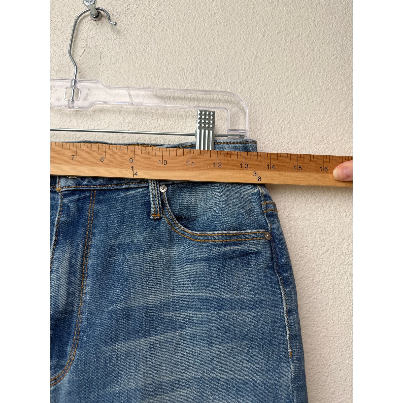 Other NWT Black Orchid Denim Chrissy Kick Flare Jeans US 27 Blue Size 27" / US 4 / IT 40 - 16 Thumbnail