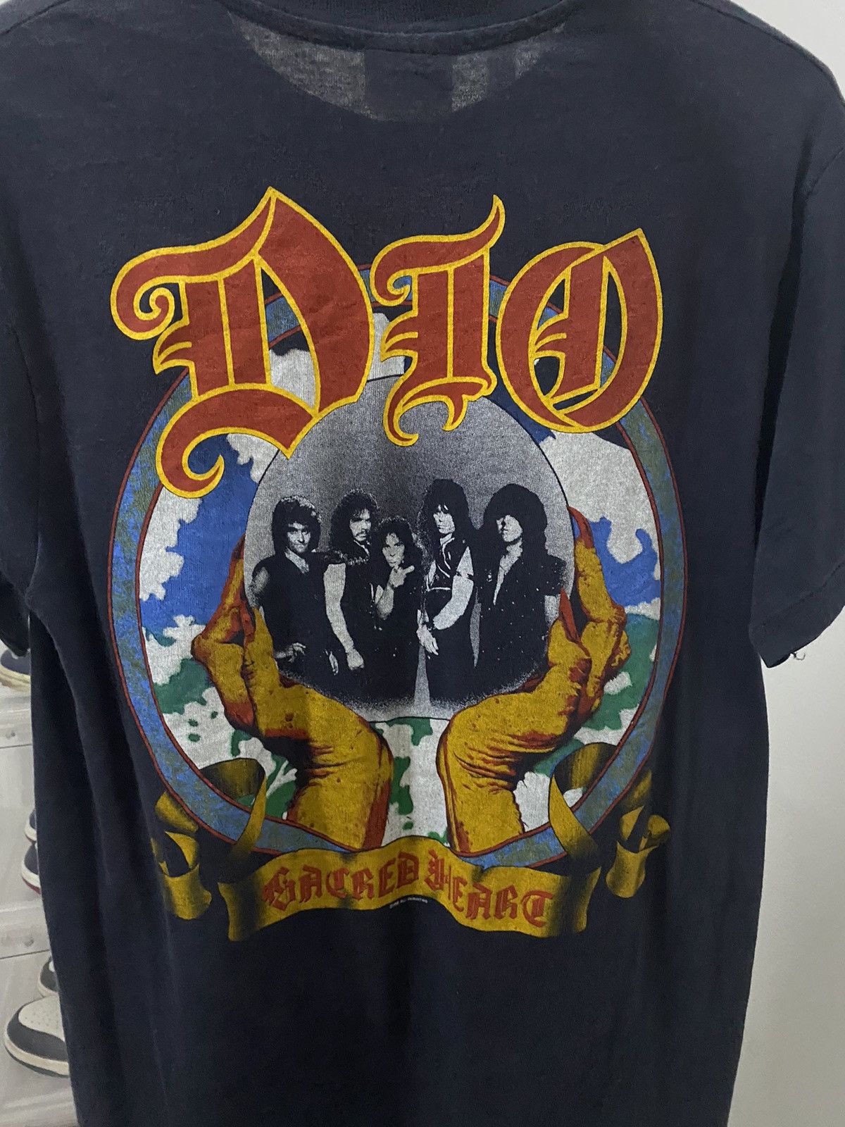 Band Tees True Vintage 1986 Dio Band Tees Sacred Hearts Tour Size US M / EU 48-50 / 2 - 7 Thumbnail