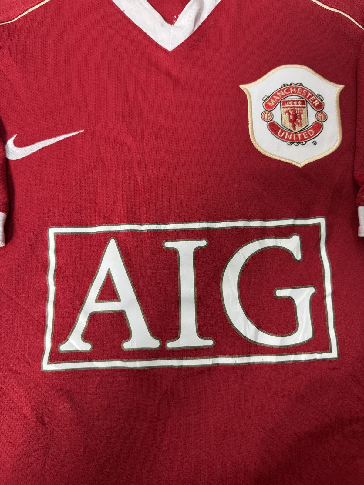 Nike NIKE 2006-2007 MANCHESTER UNITED HOME JERSEY Size US M / EU 48-50 / 2 - 3 Thumbnail
