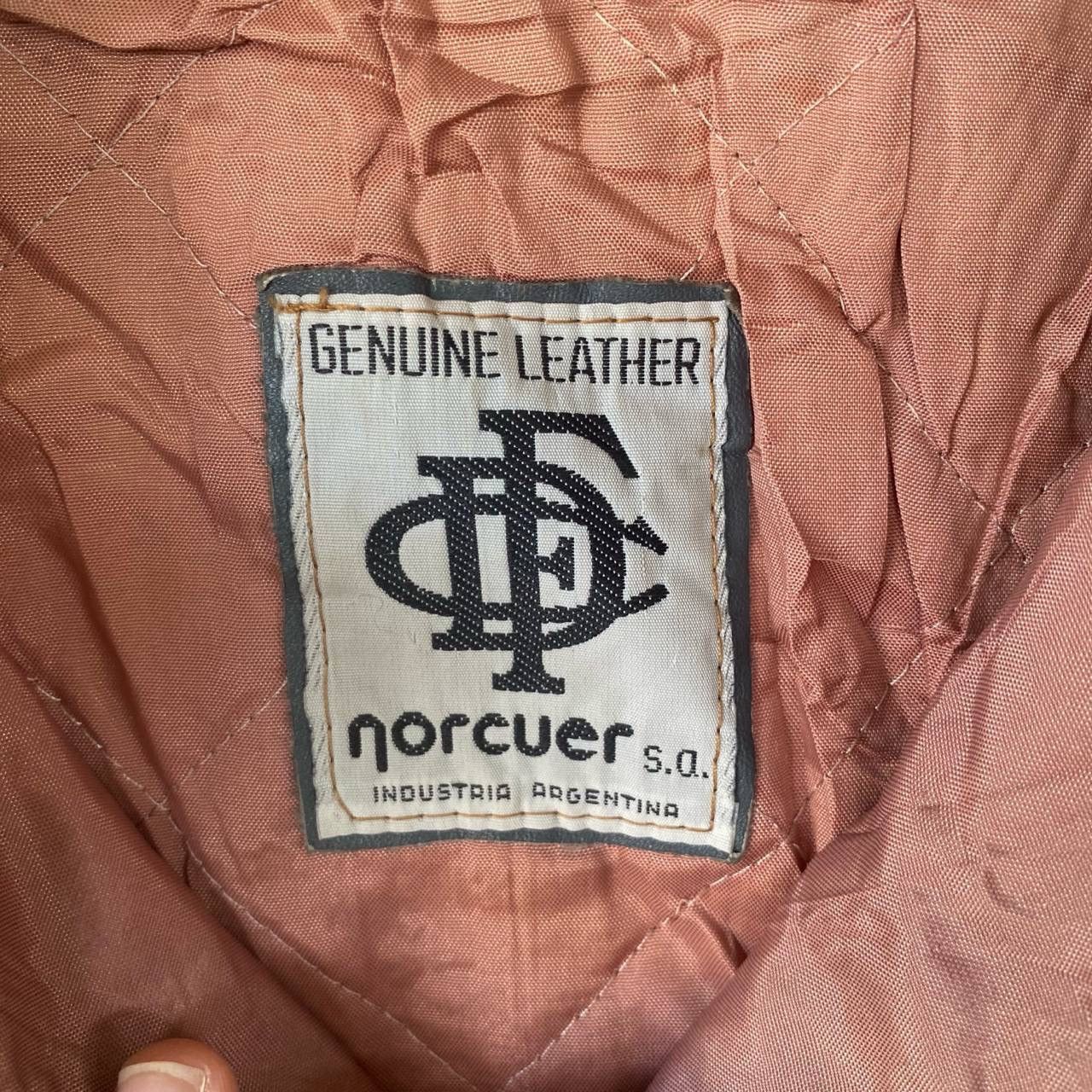 Genuine Leather × Vintage Vintage Nappa Vacca Bondage Caw Leather Jacket Size US XL / EU 56 / 4 - 6 Thumbnail