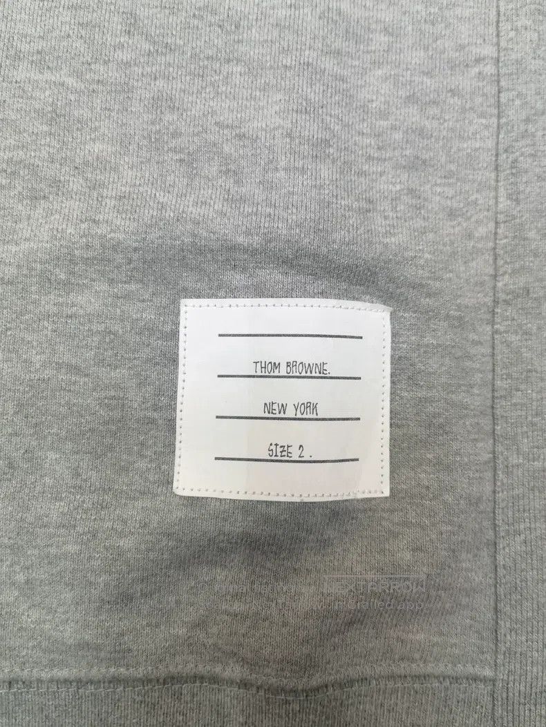 Thom Browne Thom Browne Classic striped hooded sweatshirt Size US M / EU 48-50 / 2 - 9 Thumbnail
