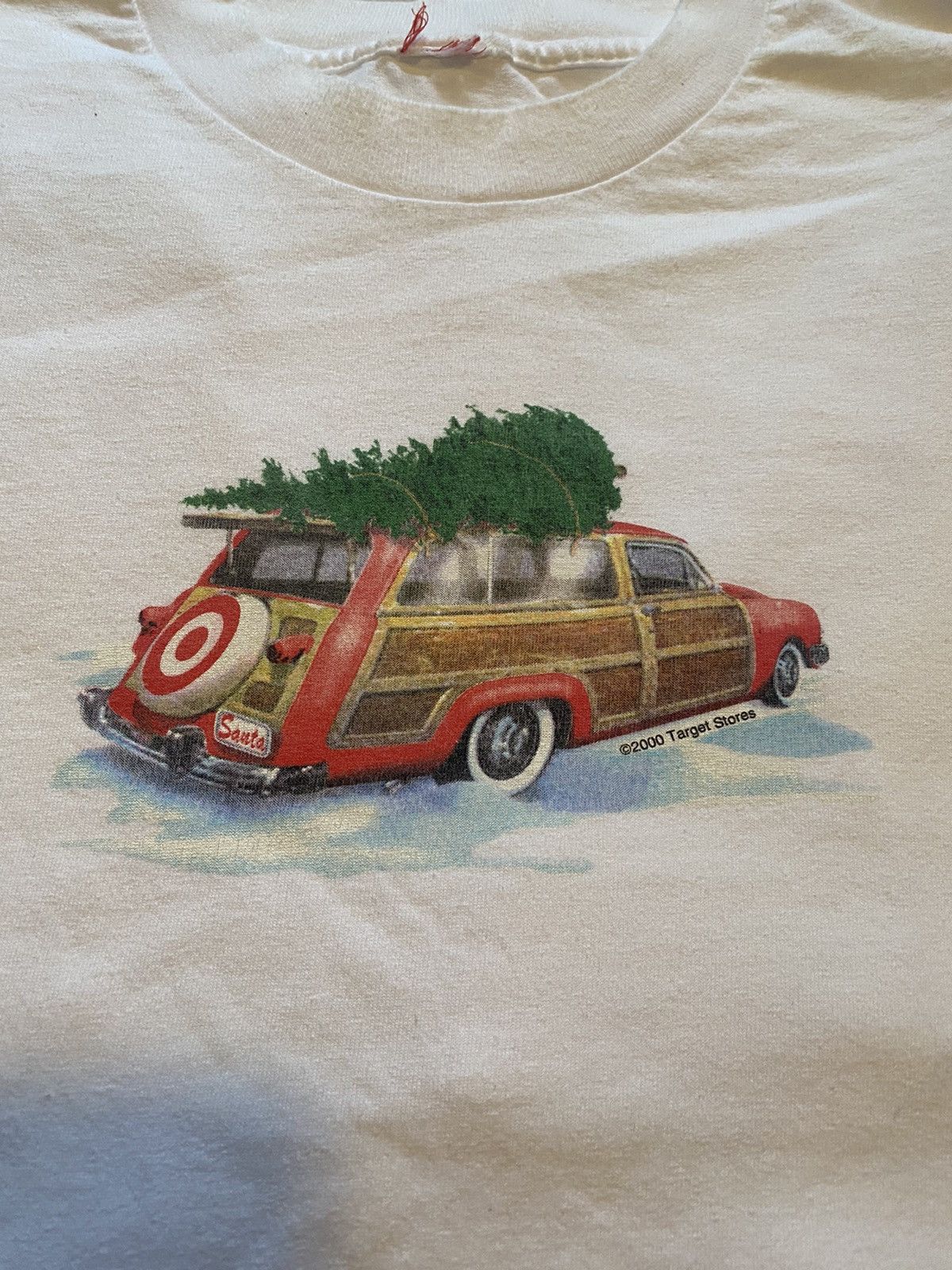 Vintage Vintage 90s Target Christmas Ad T Shirt Size US XL / EU 56 / 4 - 2 Thumbnail