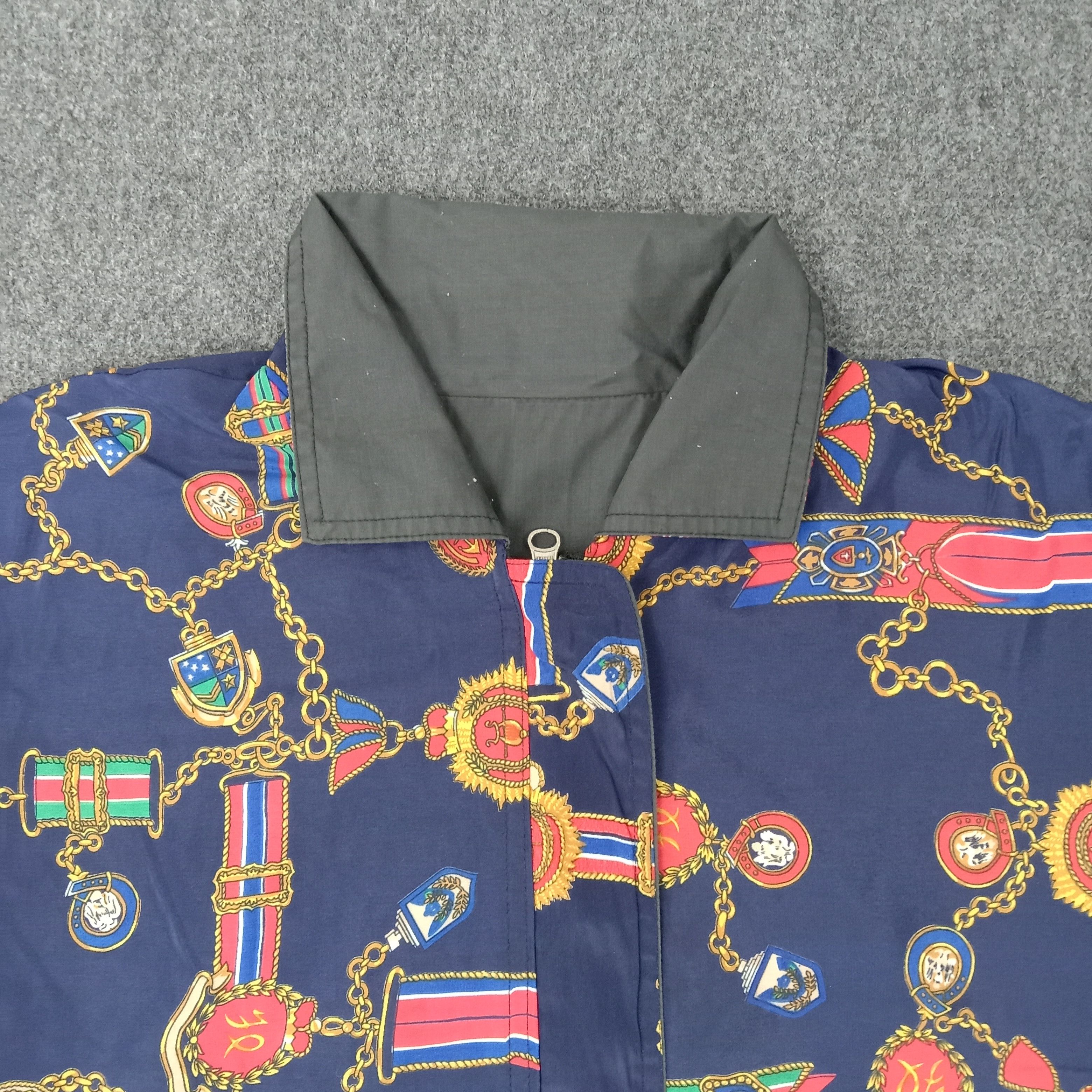 Other Alfred Dunner Medal Design Riversible Bombers Jacket C256N4 Size US L / EU 52-54 / 3 - 2 Thumbnail