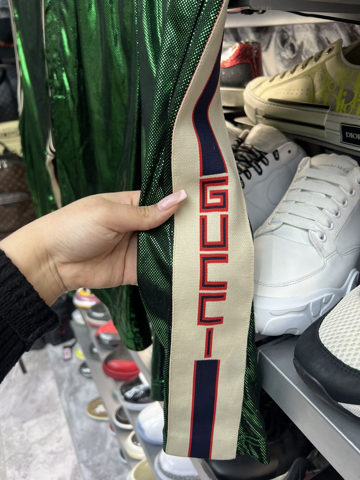 Gucci Gucci Green Basketball Track Suit Size US XL / EU 56 / 4 - 8 Thumbnail