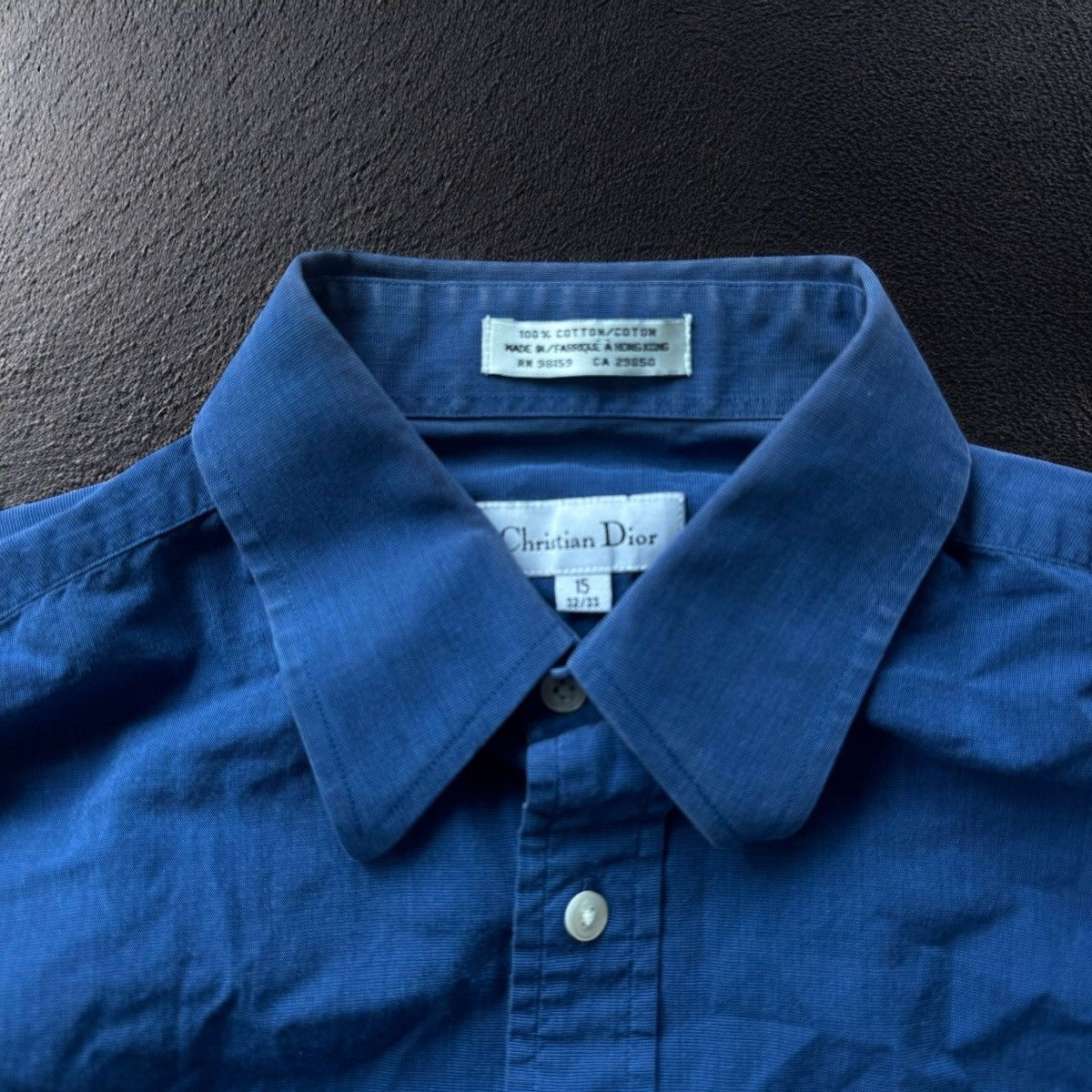 Christian Dior Monsieur × Dior × Vintage Vintage 90s Dior Button Up Shirt Polo M Size US M / EU 48-50 / 2 - 2 Thumbnail