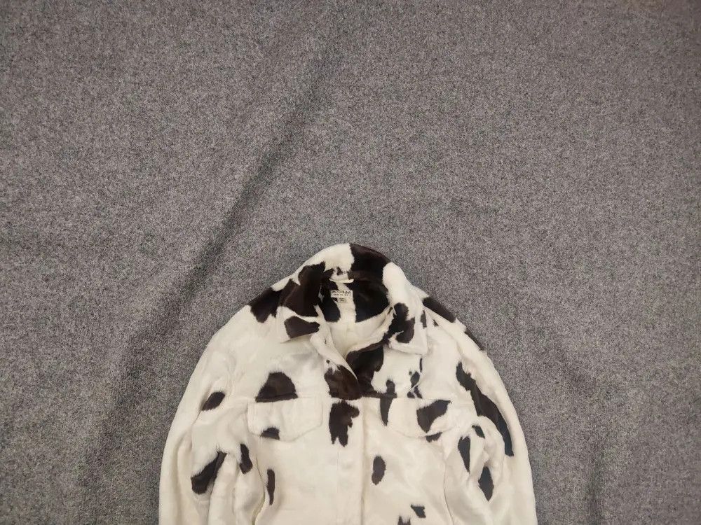 If Six Was Nine Vintage spotted cow if six was nine style fur Jacket Y2K Size S / US 4 / IT 40 - 1 Thumbnail
