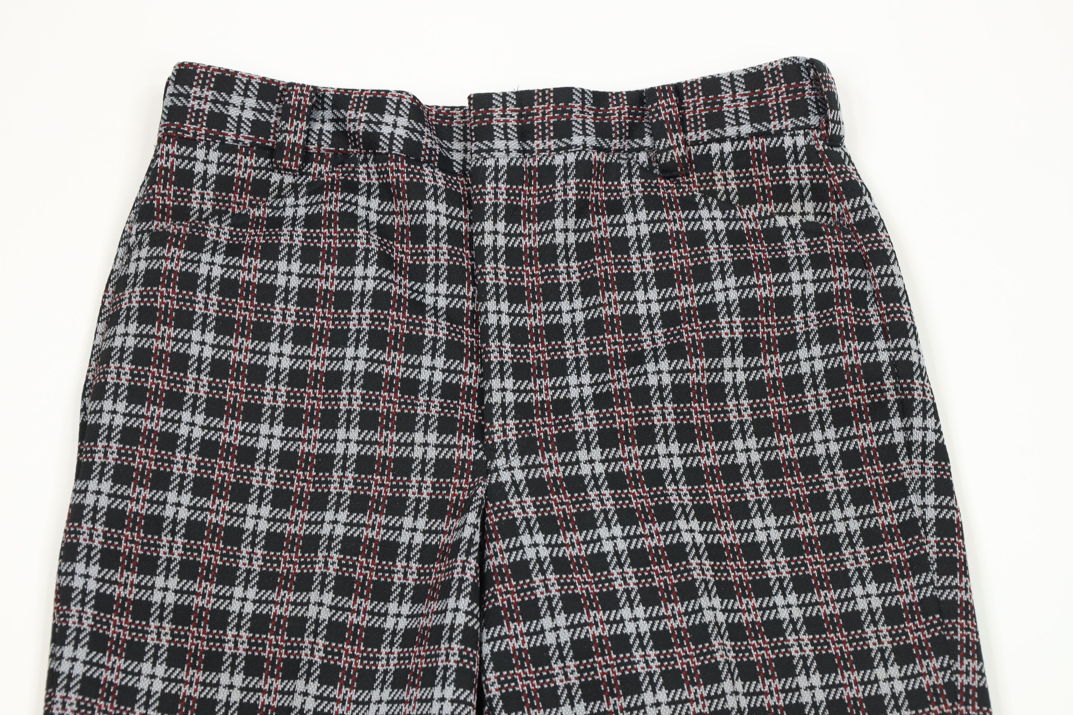 Vintage Vintage 60s 70s Streetwear Wide Leg Bell Bottoms Pants Plaid Size US 32 / EU 48 - 2 Thumbnail