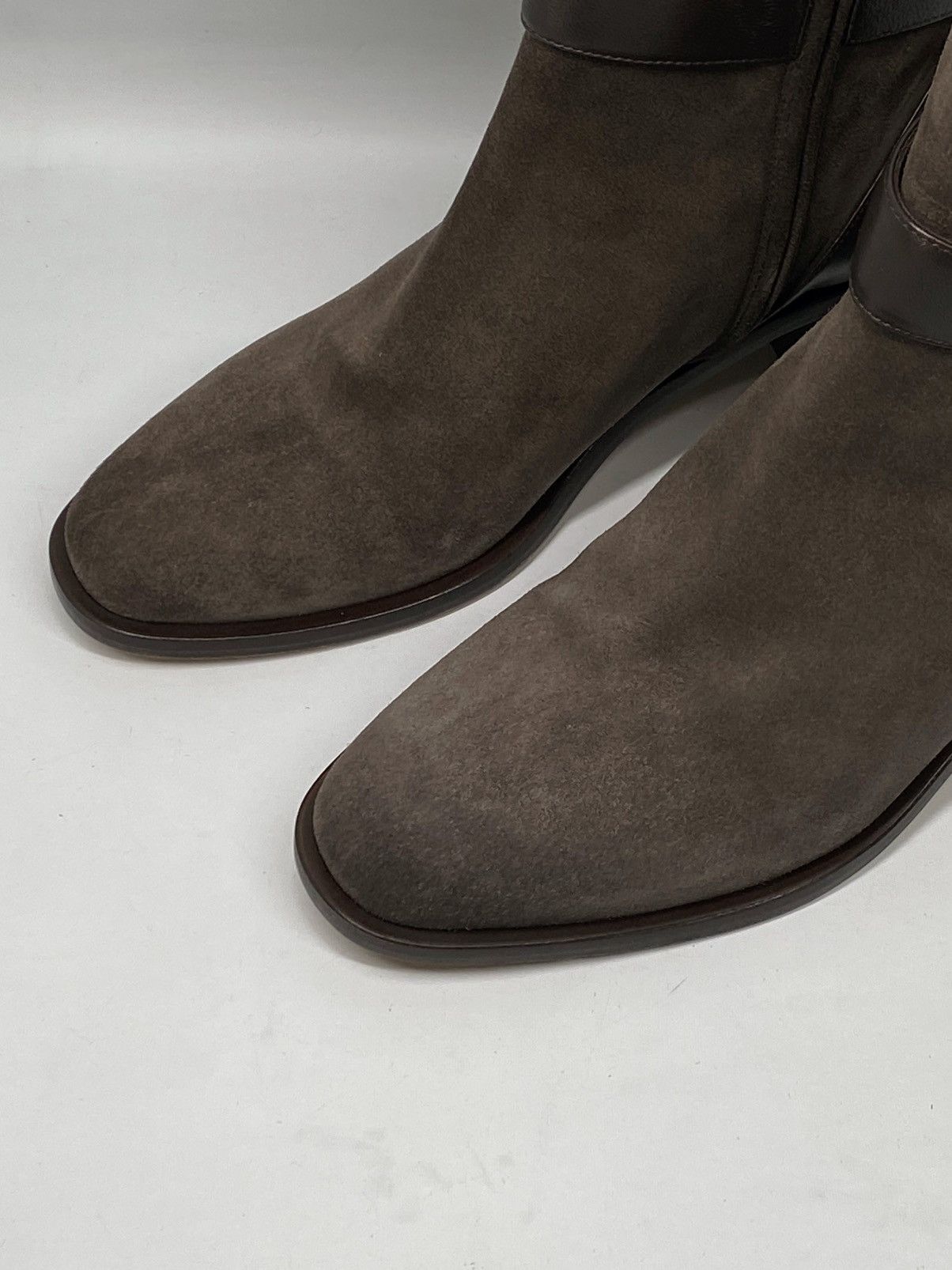 Jimmy Choo Jimmy Choo Clarice 45 Block Heel Suede Booties size 39 Size US 9 / IT 39 - 11 Thumbnail