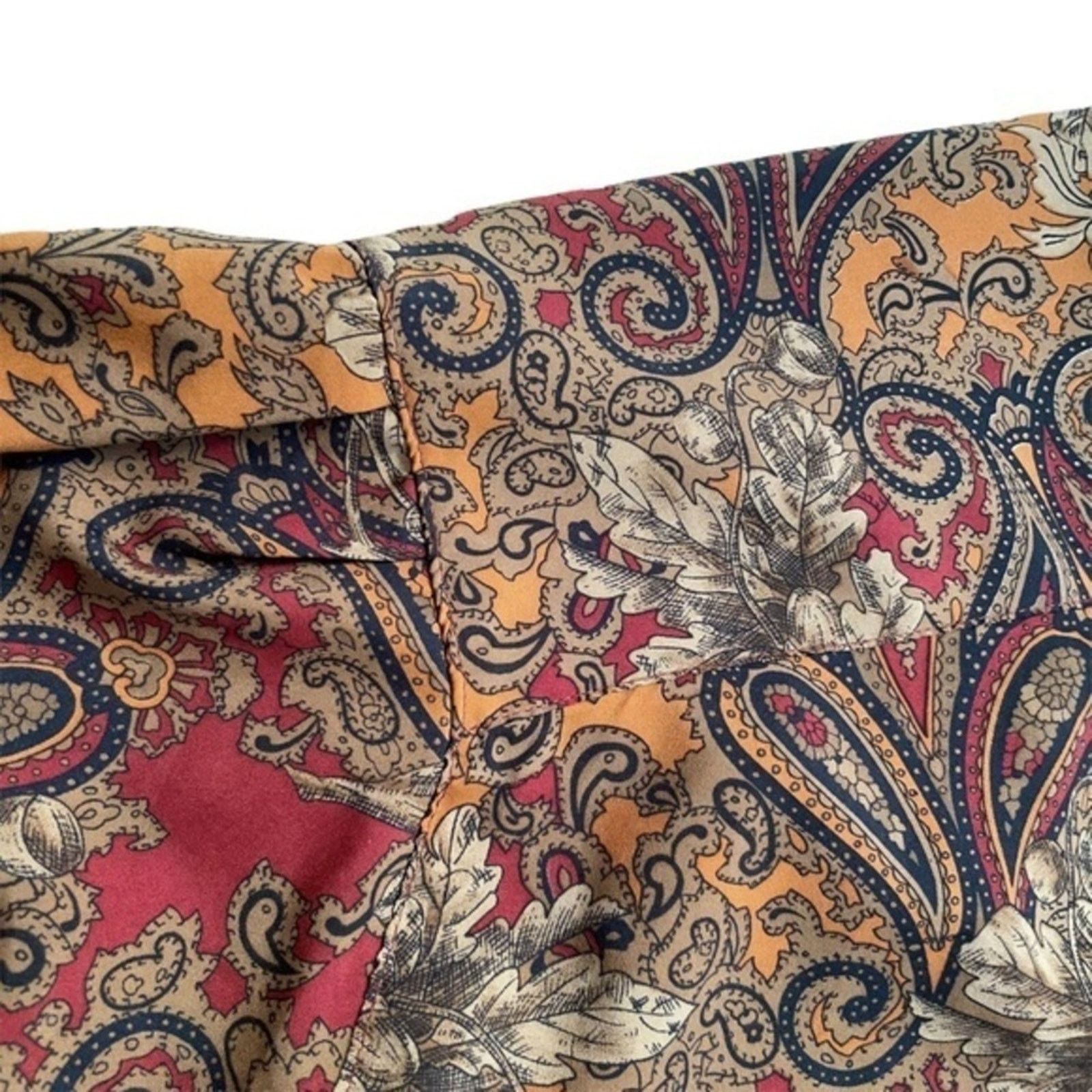 Bill Blass Bill Blass Vintage Paisley Puff Sleeve Blouse Size XL / US 12-14 / IT 48-50 - 7 Thumbnail